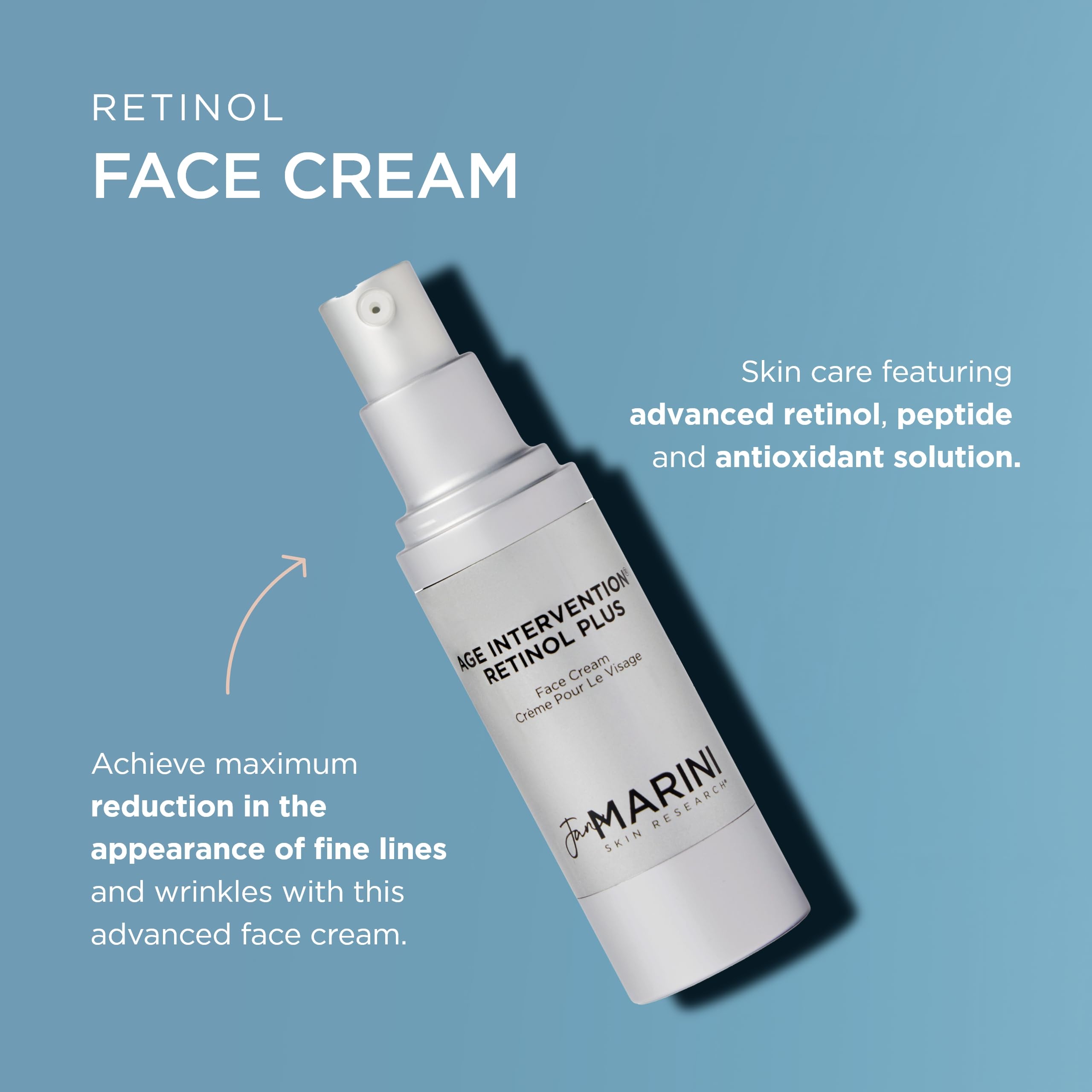 Jan Marini Skin Research Age Intervention Retinol Plus - Retinol Face Cream for Wrinkle & Fine Line Support - Skin Moisturizer -