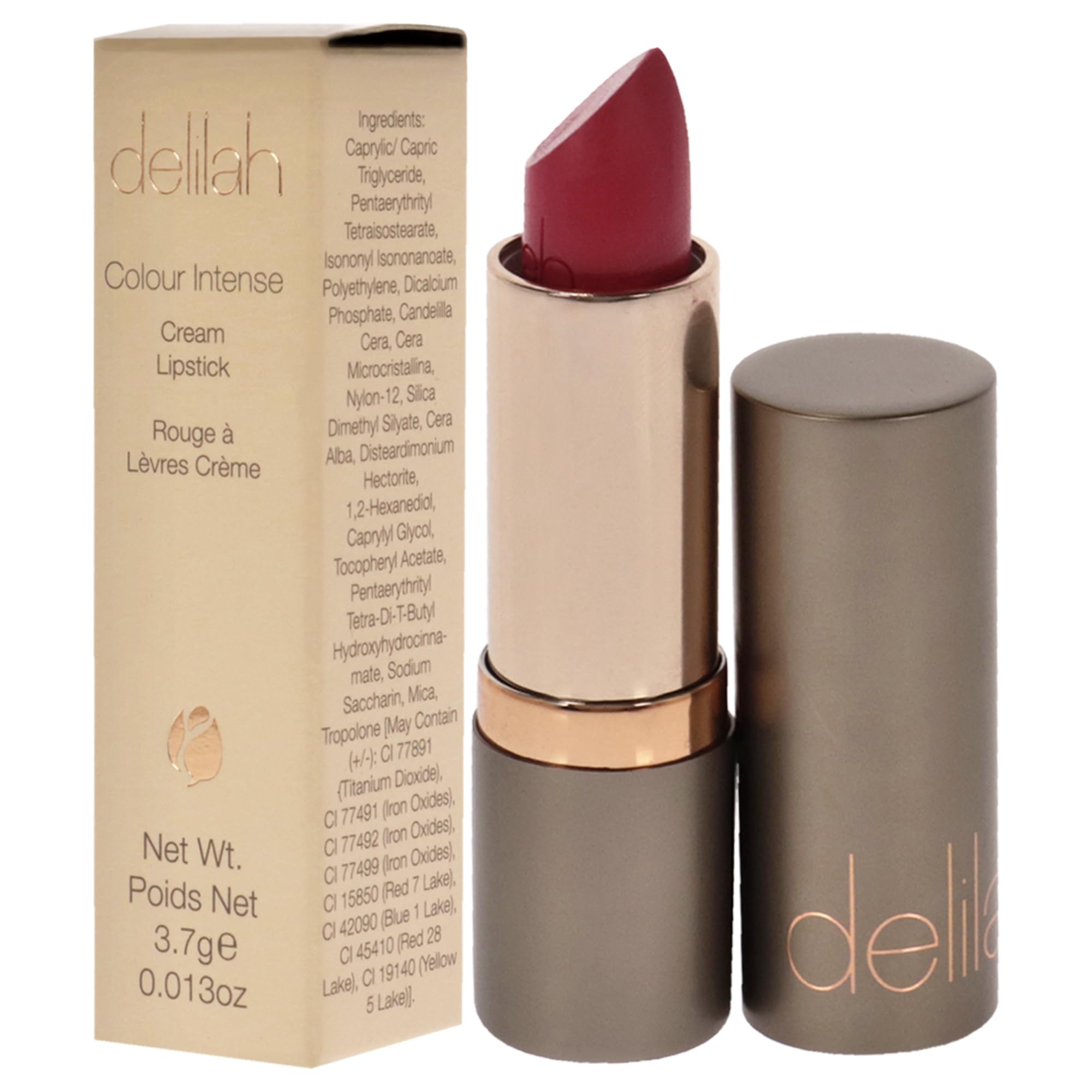 Delilah - Colour Intense Cream Lipstick - Stiletto - Rich Pigmented - Long Lasting, Hydrating, Velvety Creamy Lipstick For Women