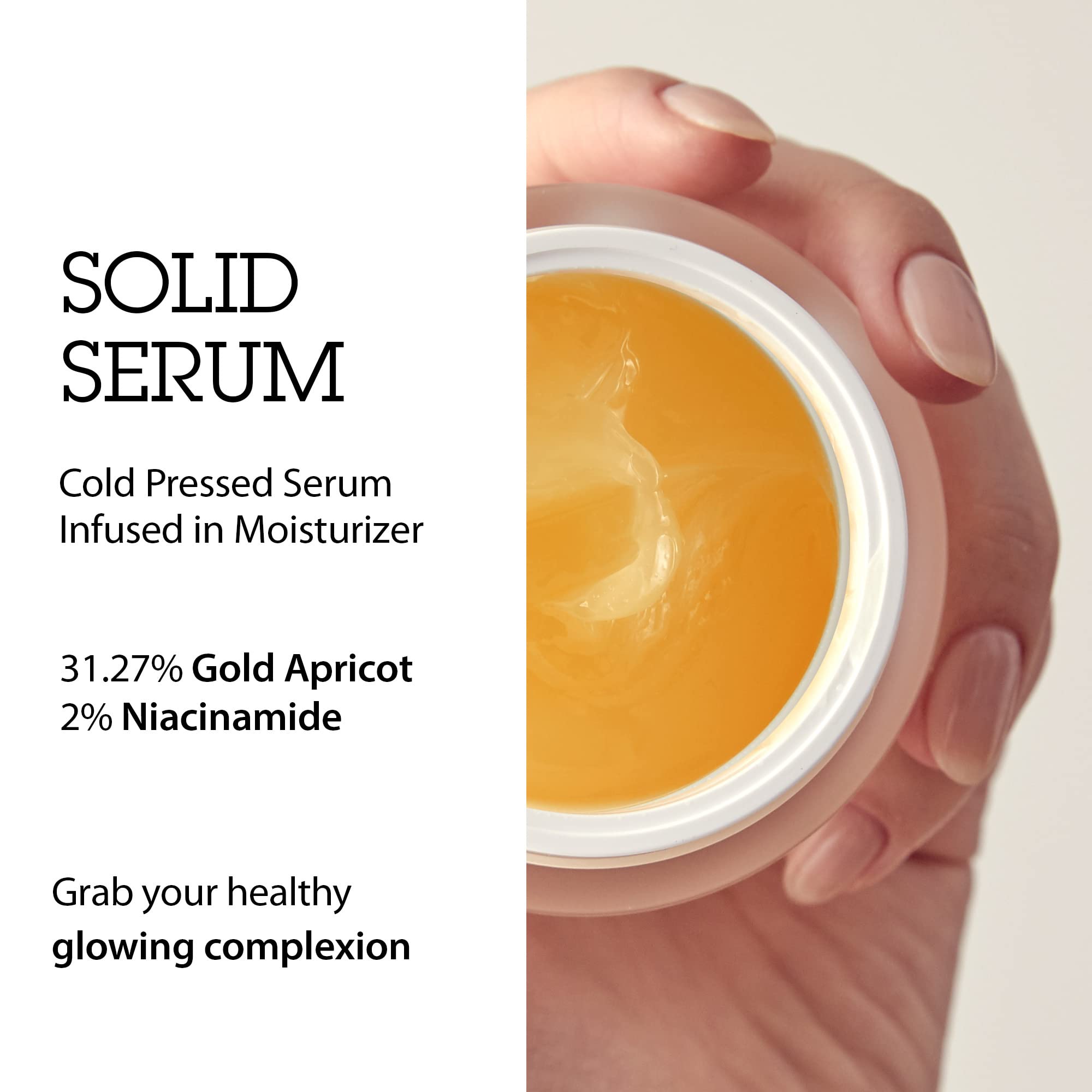 Blithe Pressed Serum Gold Apricot Glass Skin Moisturizer 0.91 Fl Oz