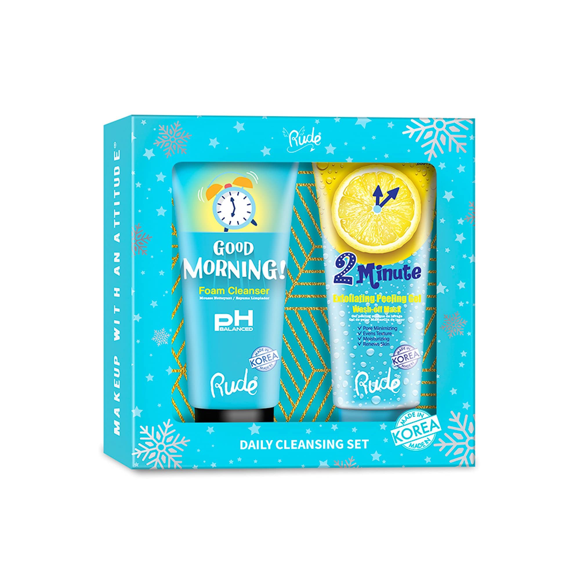 Rude - Daily Cleansing Set (Value $32.00)