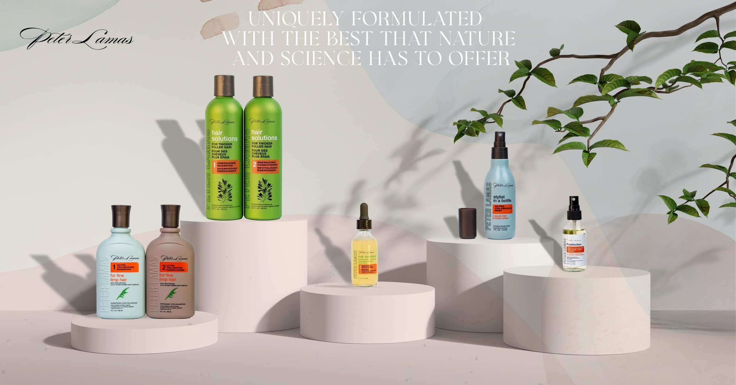 Peter Lamas Ultra Volumizing Conditioner | Softens Fine, Limp Hair With Rice Water And B-Vitamins | Vegan, Paraben, Sulfate-Free