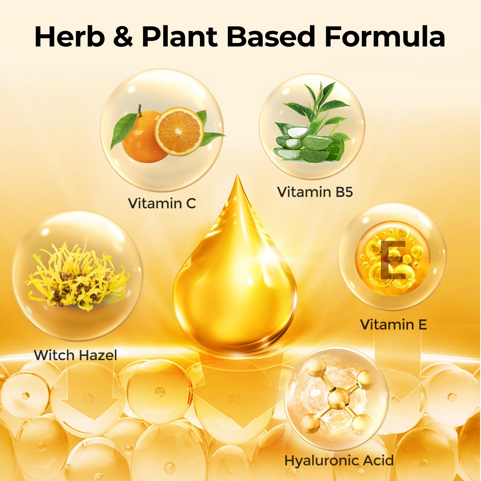 +1Herolabs 2 Packs Vitamin C Serum For Face -Anti Aging Face & Eye Serum, Hyaluronic Acid, Reduce Fine Lines, Dark Spots And Wri