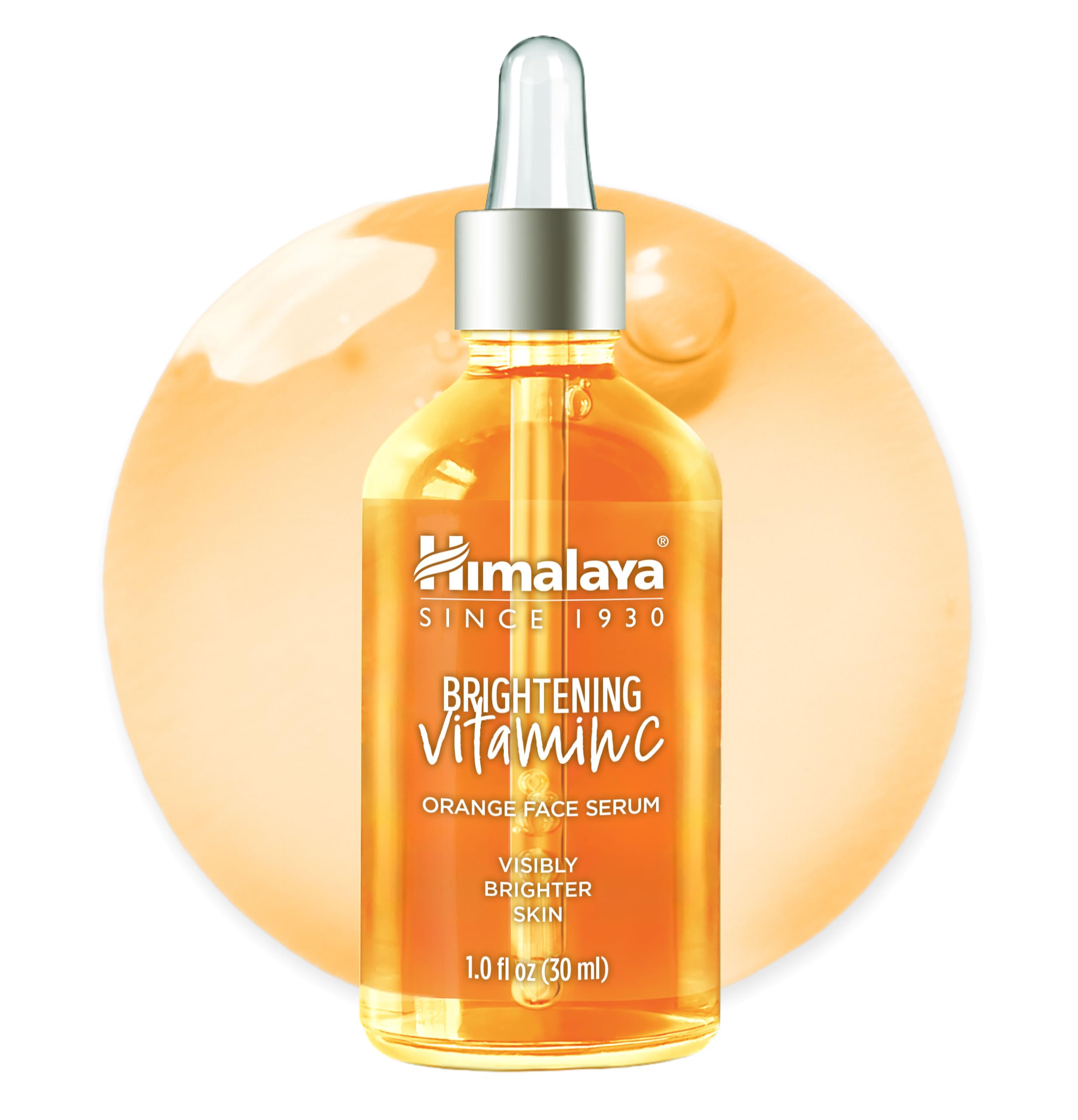 Himalaya Brightening Vitamin C Orange Face Serum with Hyaluronic Acid