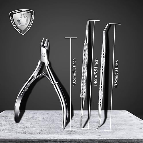 Ingrown Toenail Tools Kit, Ingrown Toenail Clippers, Ingrown Toenail File And Lifters, Teenitor Professional Nail Treatment Pedi
