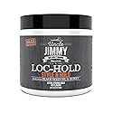 Uncle Jimmy Loc Hold Premium Hair Styling Pomade/Hair Wax - Medium to Strong Hold Clear Thick Formula Palmade 6 Fl Oz