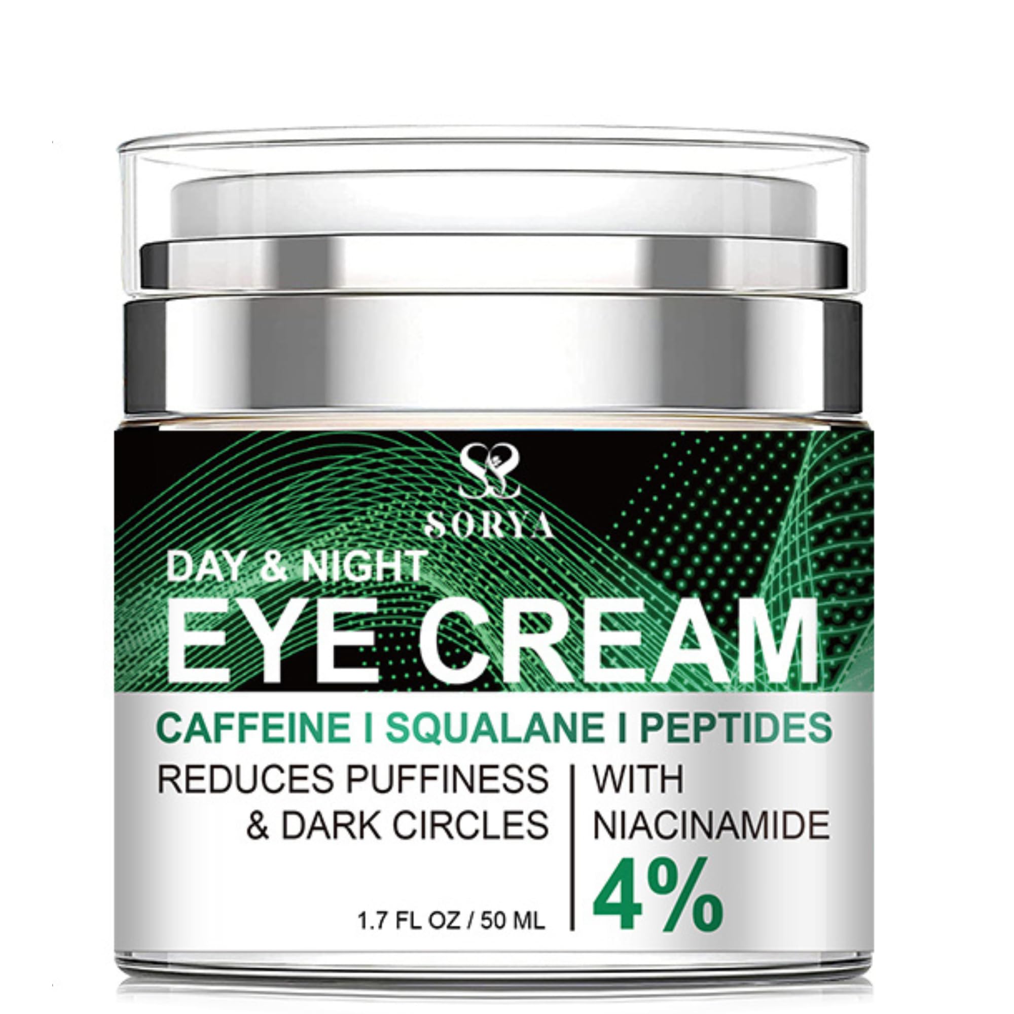 SORYA Eye Cream Remove Dark Circles Puffiness, Eye Bags Wrinkles Fine Lines, UnderEye Bags AntiAging Collagen Revitalize Your 