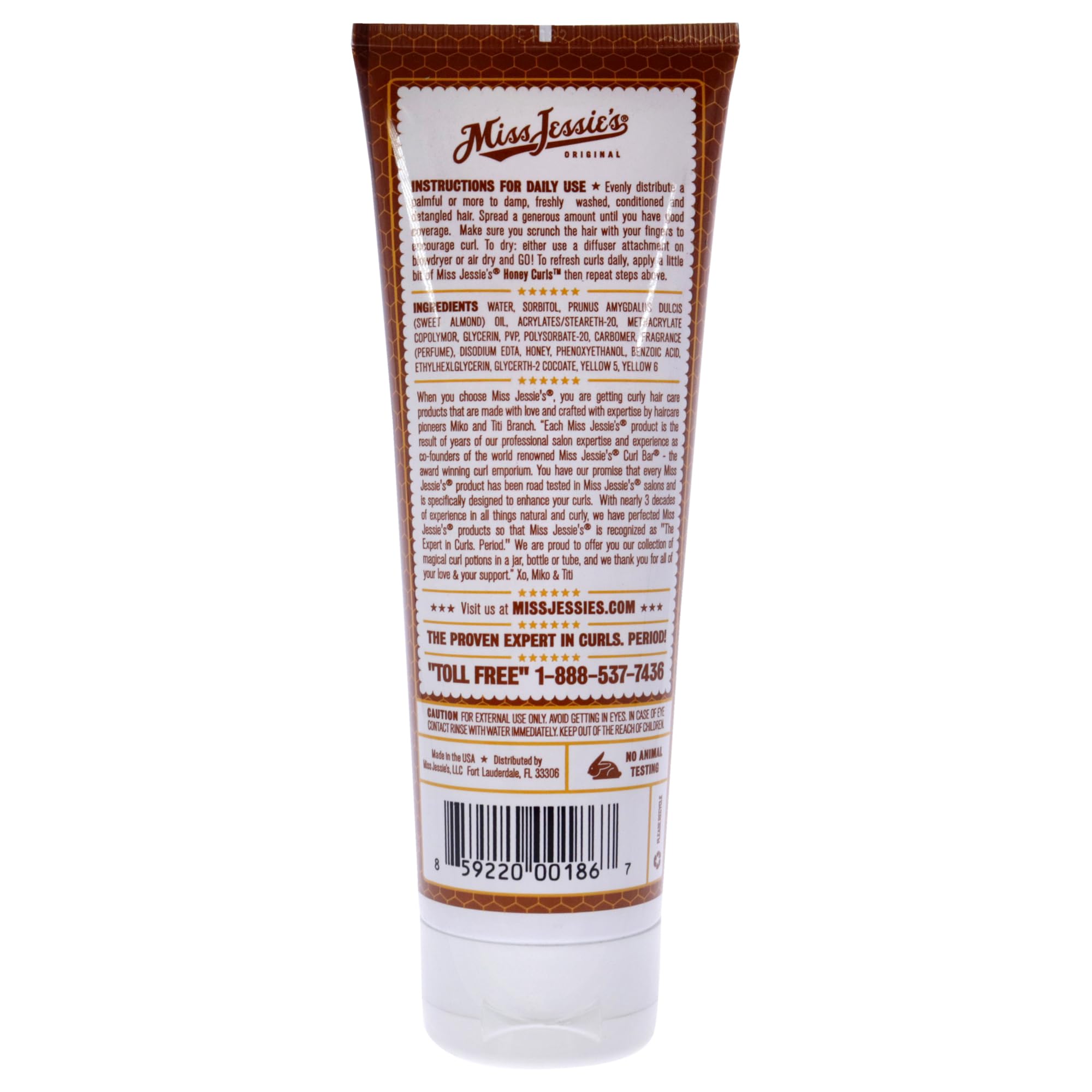 Miss Jessie'S Honey Curls Unisex Emulsion 8.5 Oz