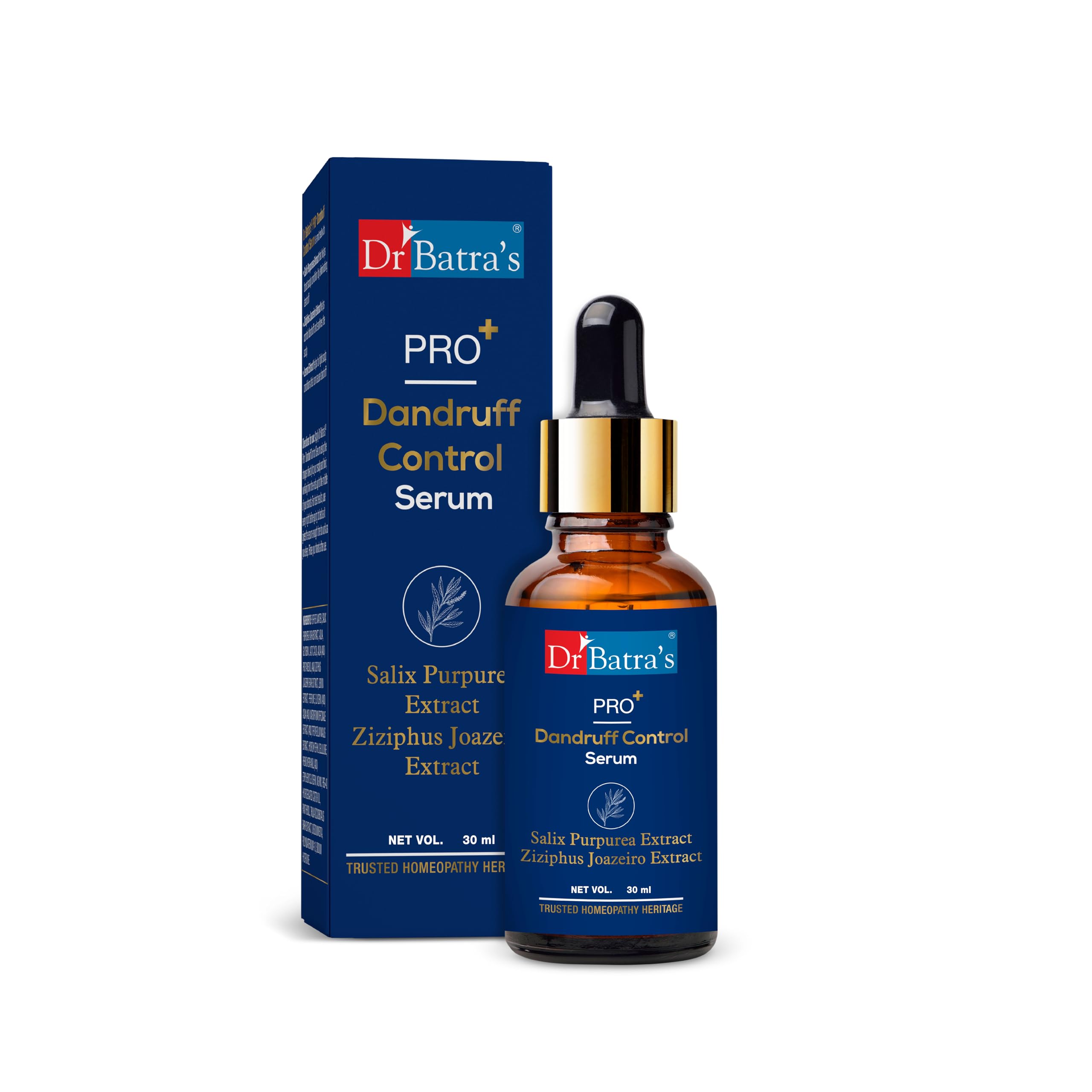 Dr BatraS Pro+ Dandruff Control Serum (30 Ml)  Anti Dandruff Hair Serum | Helps Reduce Flakes & Itching | Soothes Scalp Control