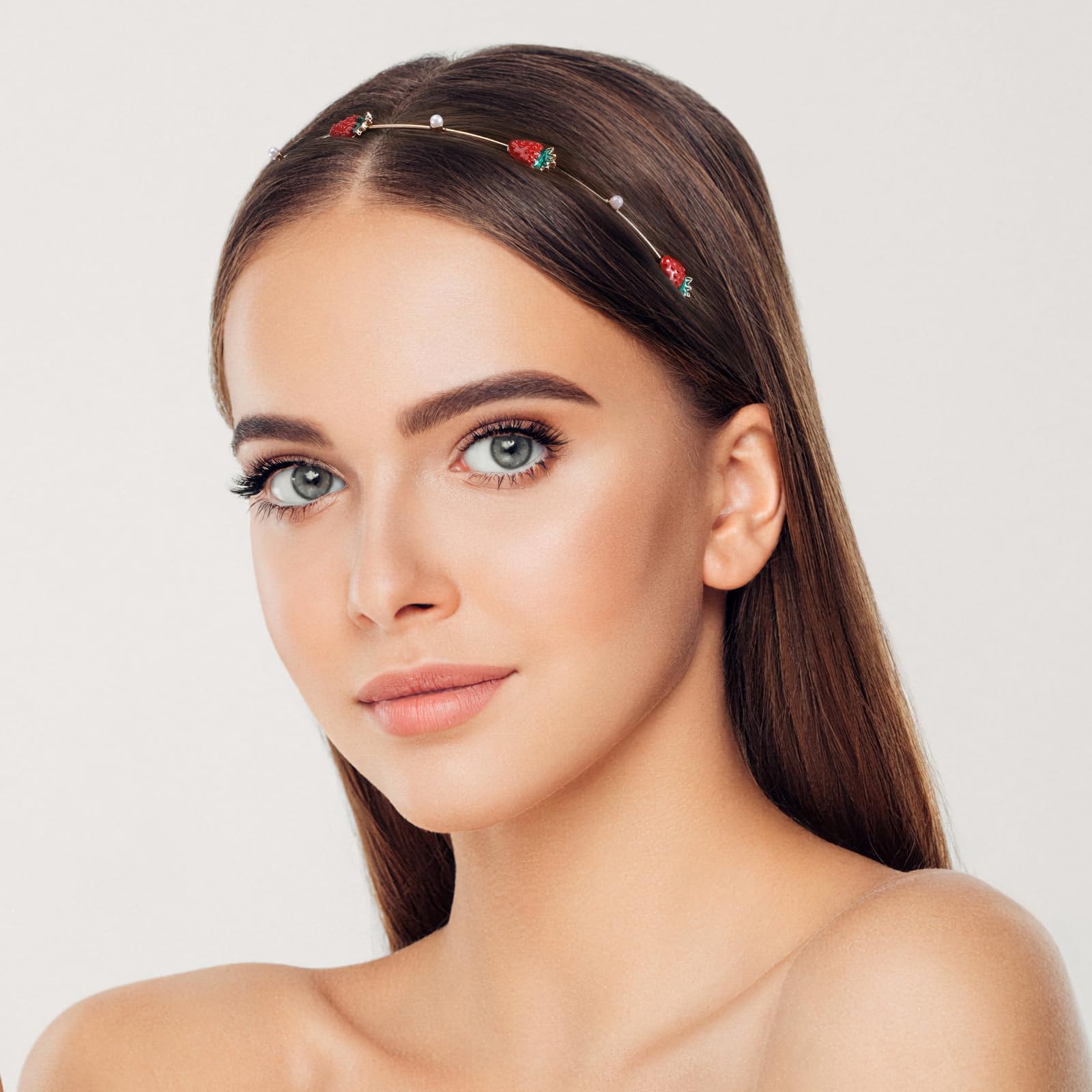 Generic Strawberry Headband Headpiece Hair Accessories Beauty Headbands Hair Hoop For Women Girls