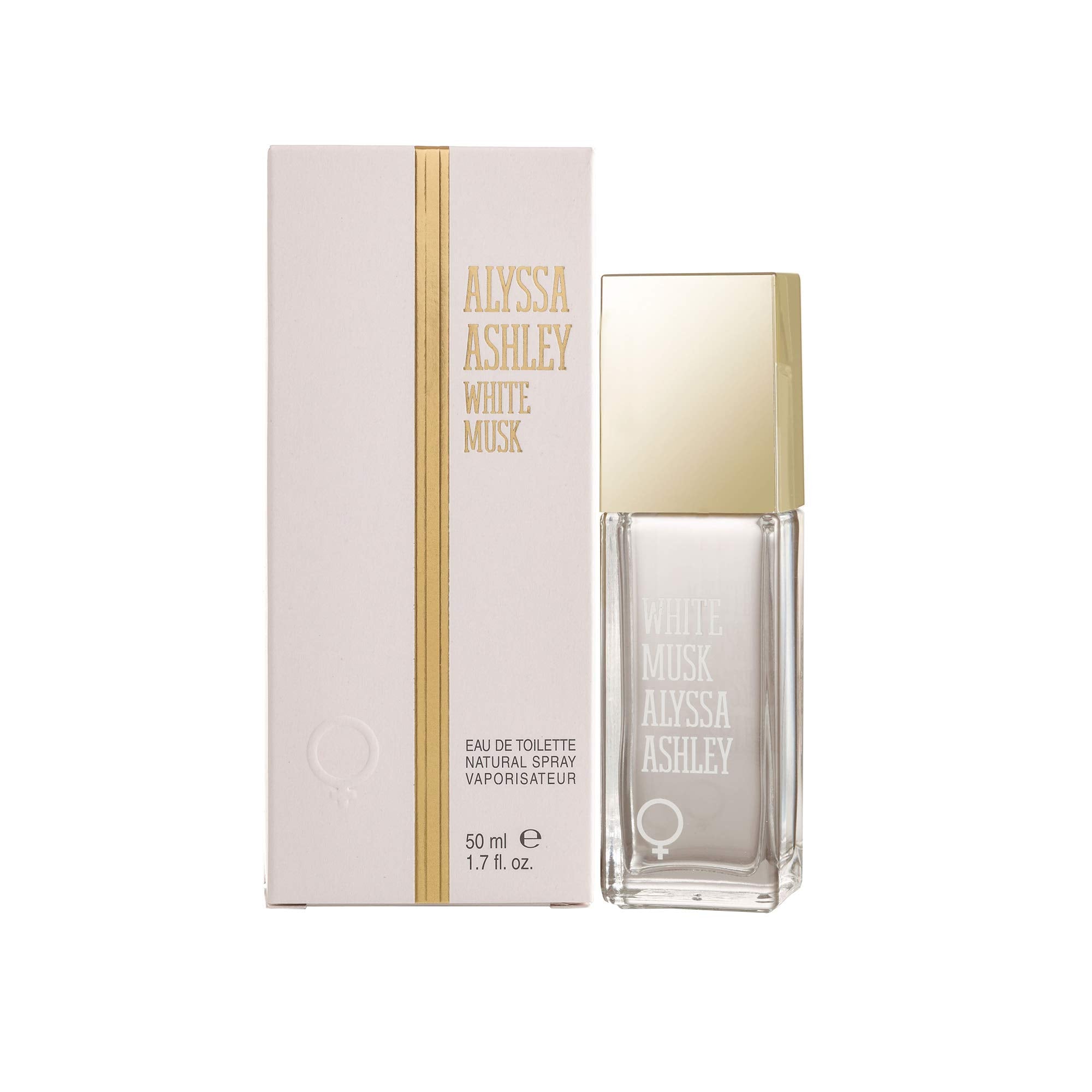 Alyssa Ashley White Musk Eau De Toilette Spray, 17 Ounce