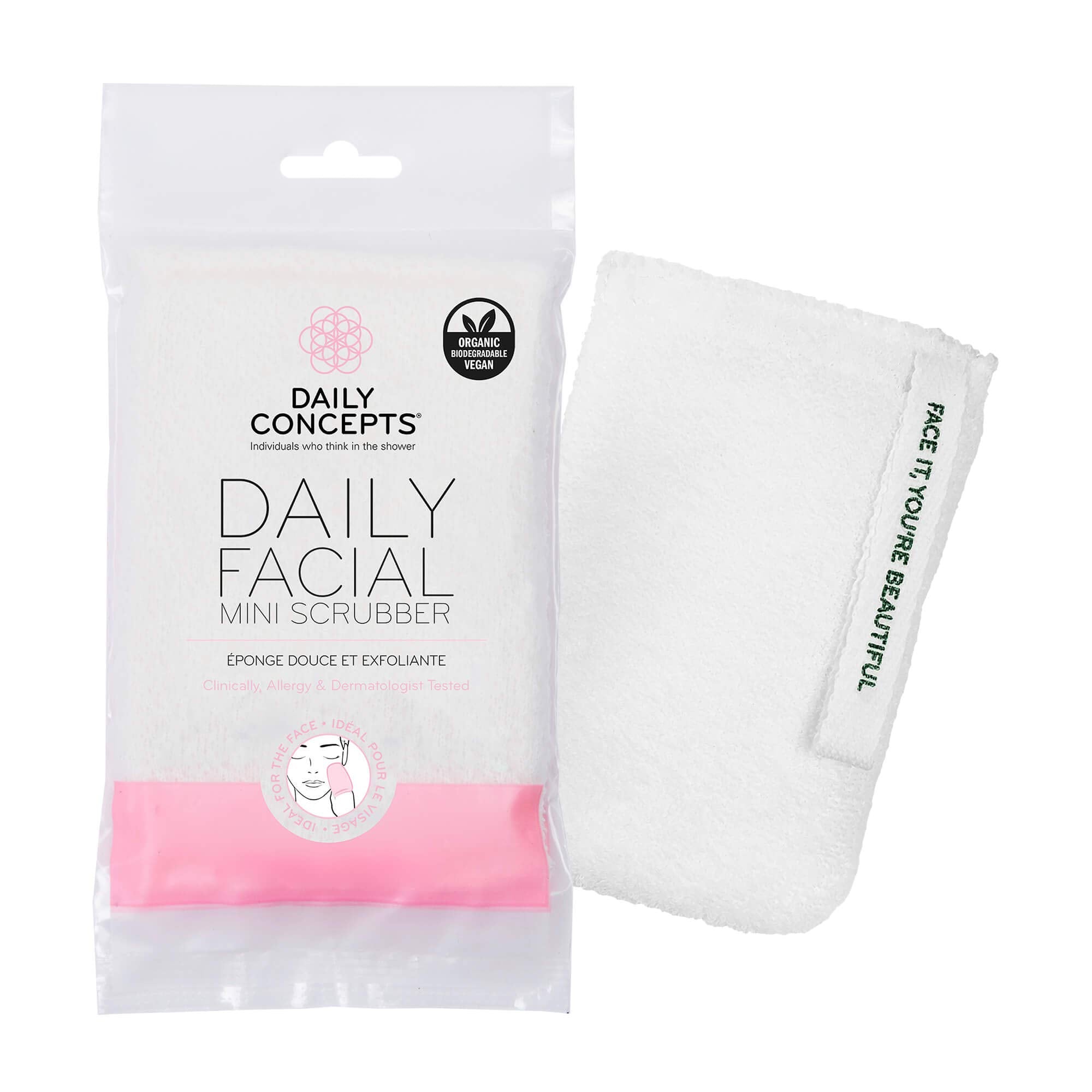 Daily Concepts  Scrubber Mini Facial  1 Each 1 Count (1x1 CT)
