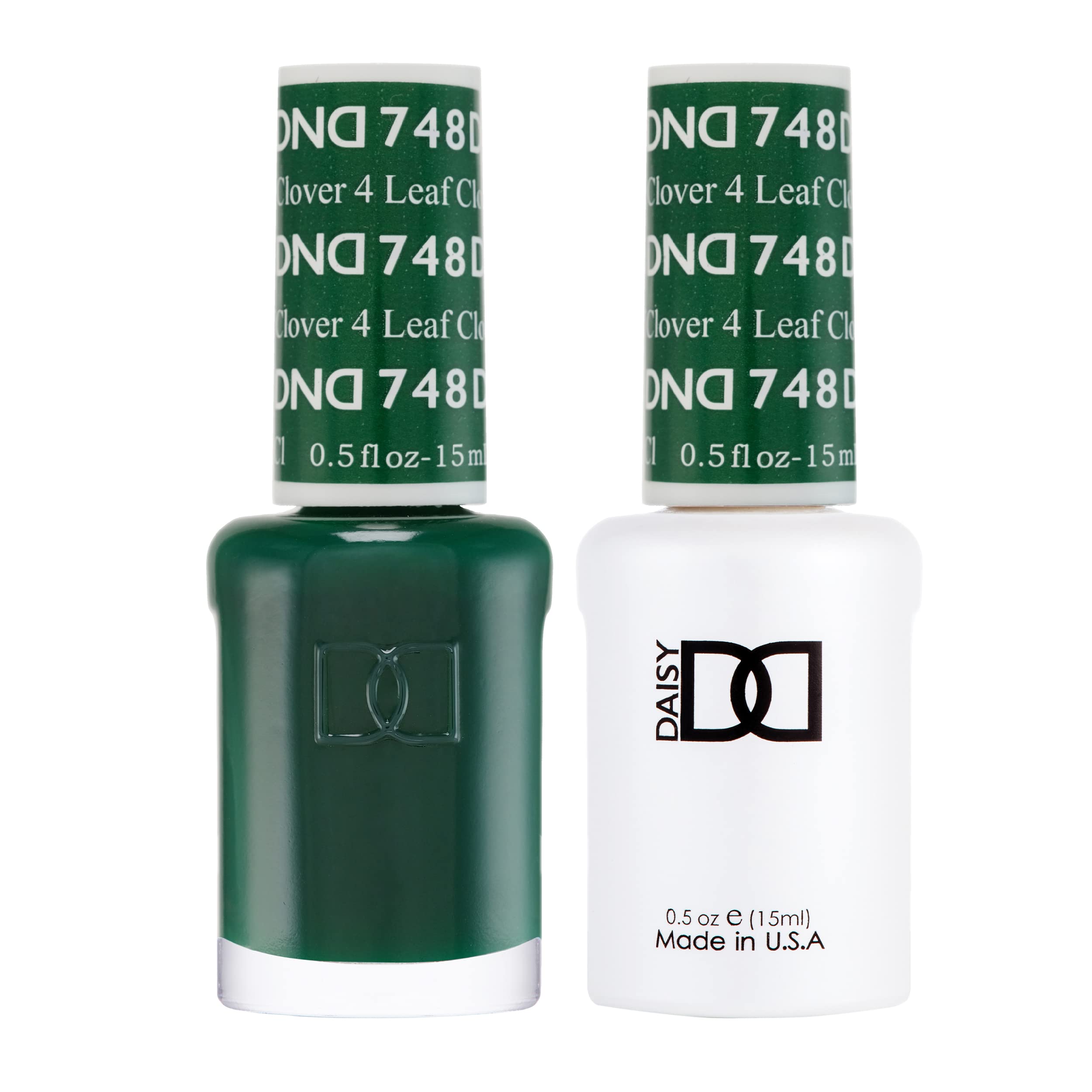 DND DC Gel Polish Set, Green Collection, UV/LED Gel Polish and Air Dry Nail Lacquer, Matching Chip-Free Polish Duo, 322 Playgrou