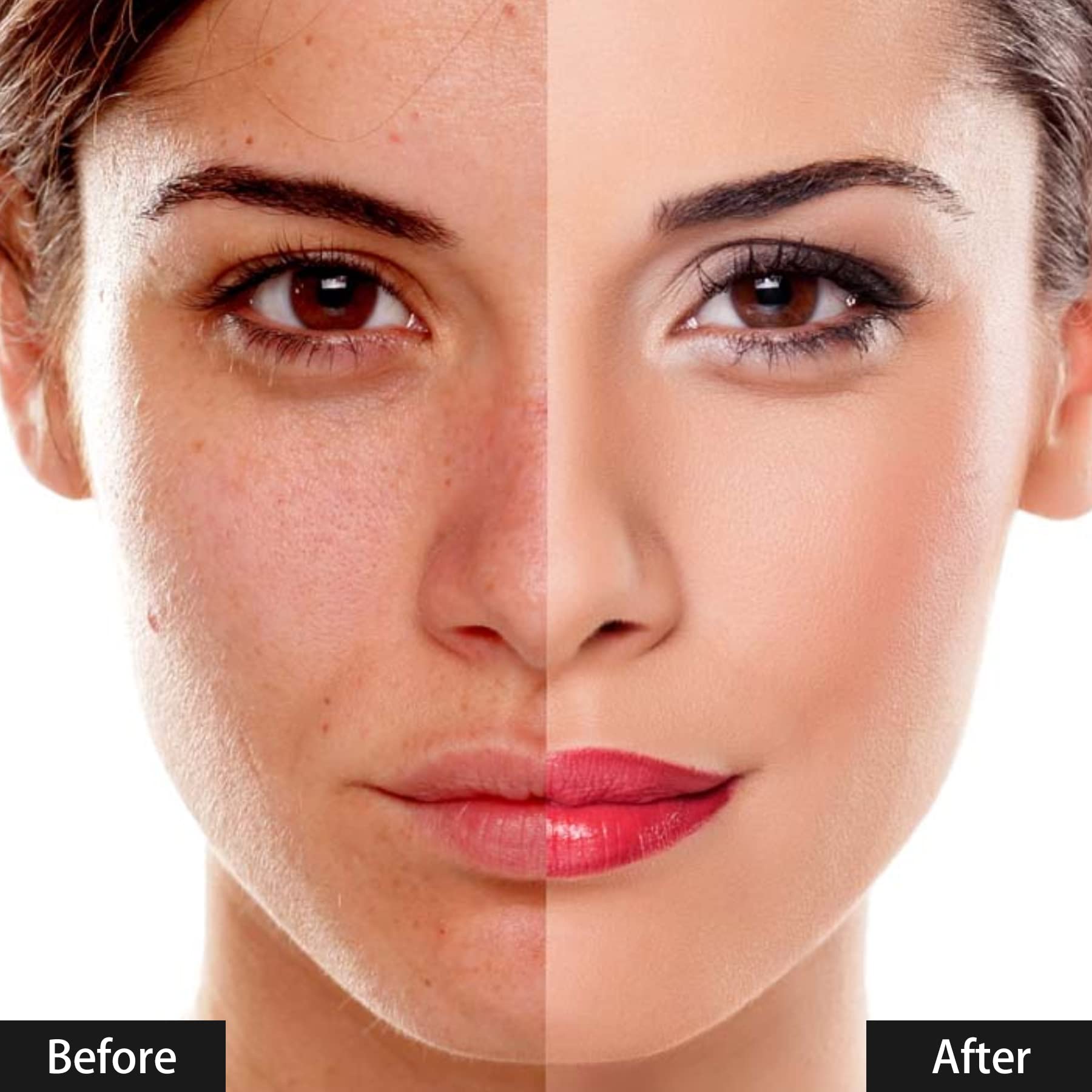 Zfc Foundation Makeup Concealer, Medium-To-Full Coverage Foundation Cream, Long Lasting Waterproof Up To 12Hr Hybrid Setting Pow