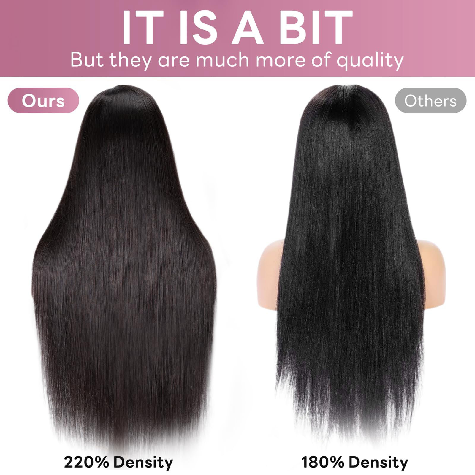 Superlook 360 Lace Front Wigs Human Hair Pre Plucked Straight Lace Front Wigs Human Hair 360 Hd Full Lace Human Hair Wigs For Bl
