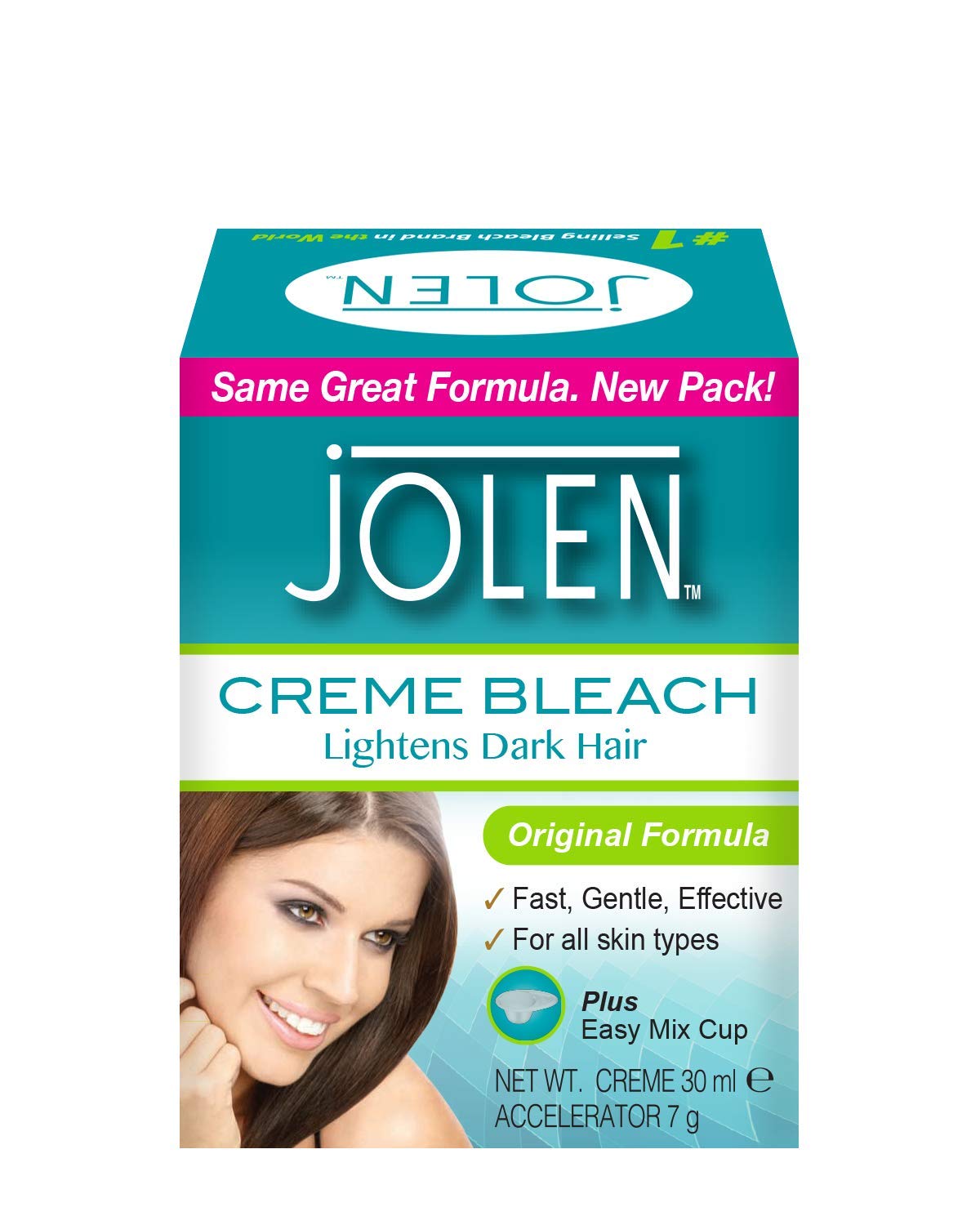 Jolen Creme Bleach Pot - Made In Usa - 30Ml