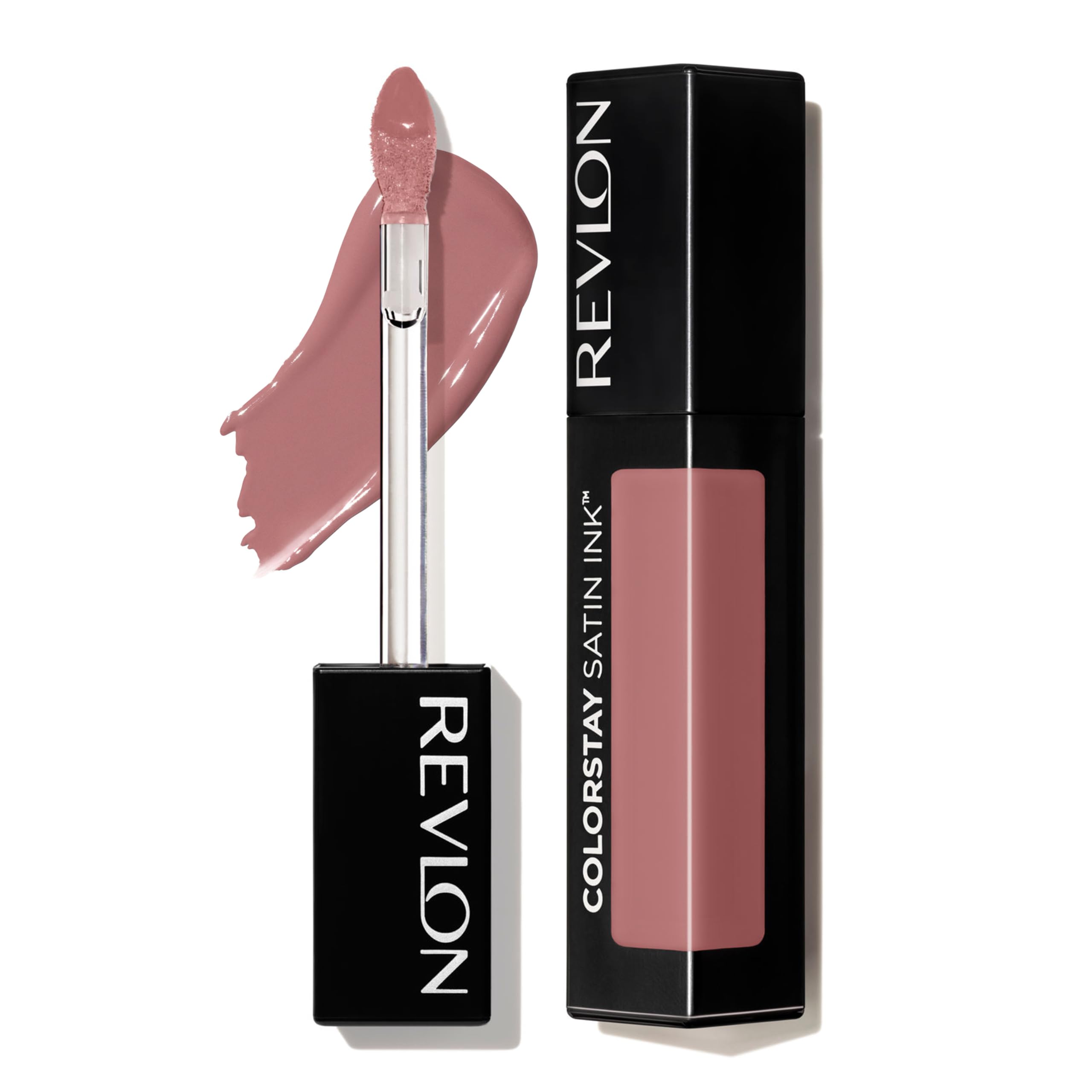 Revlon Liquid Lipstick, Face Makeup, Colorstay Satin Ink, Longwear Rich Lip Colors, Formulated With Black Currant Seed Oil, 007