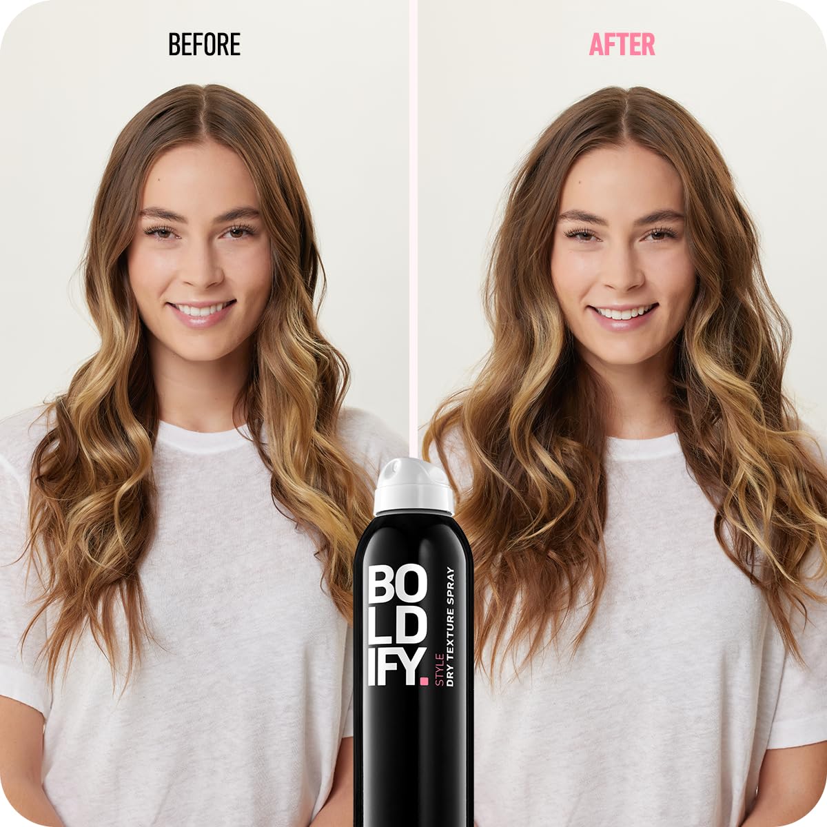 Boldify Dry Texture Spray - Volumizing Hairspray for Fine Hair, 7 oz - Stylist Recommended Hair Product for Men & Women