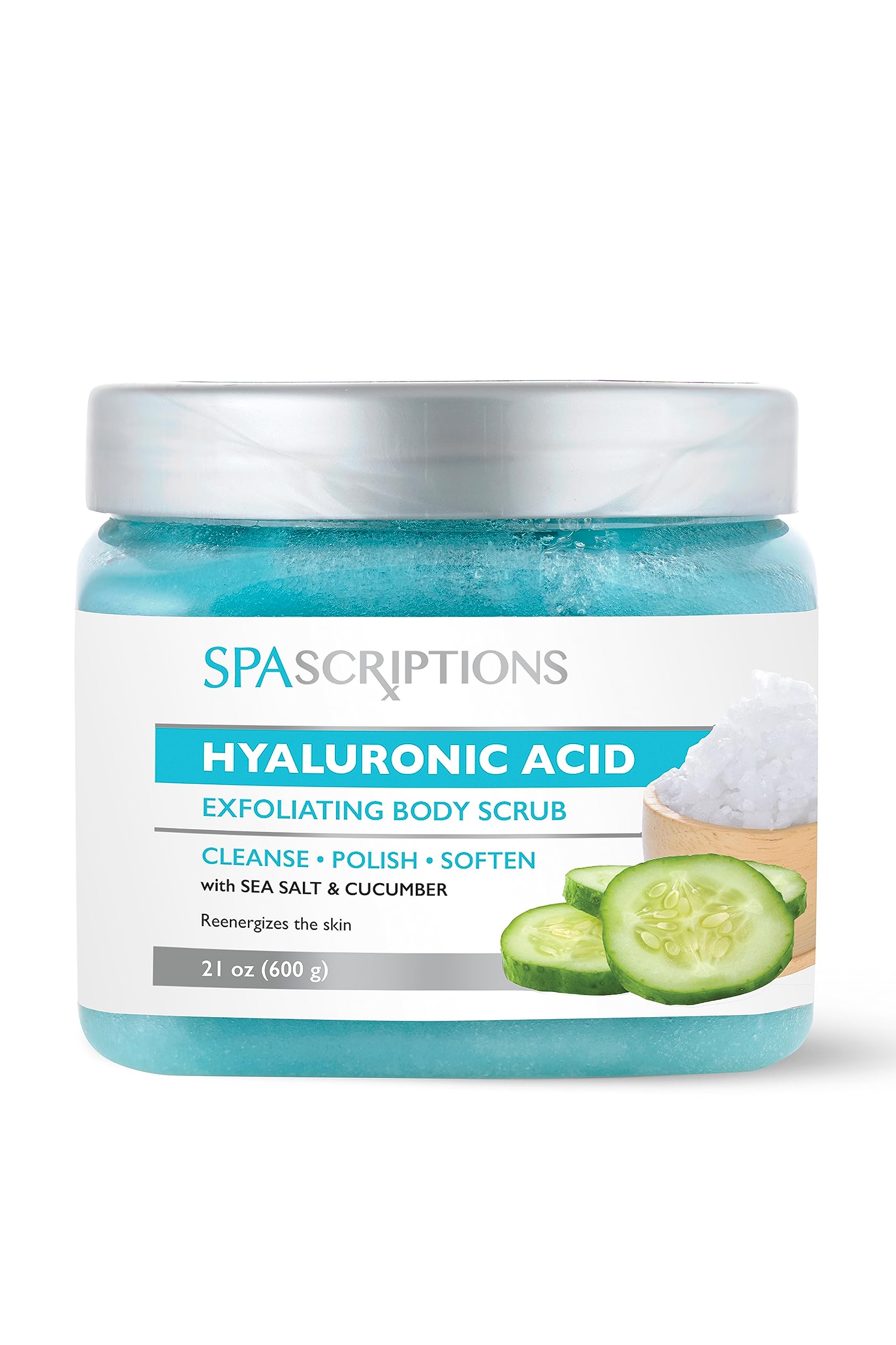 Spascriptions Body Scrubs 21 Oz (21 Oz, Hyaluronic Acid)