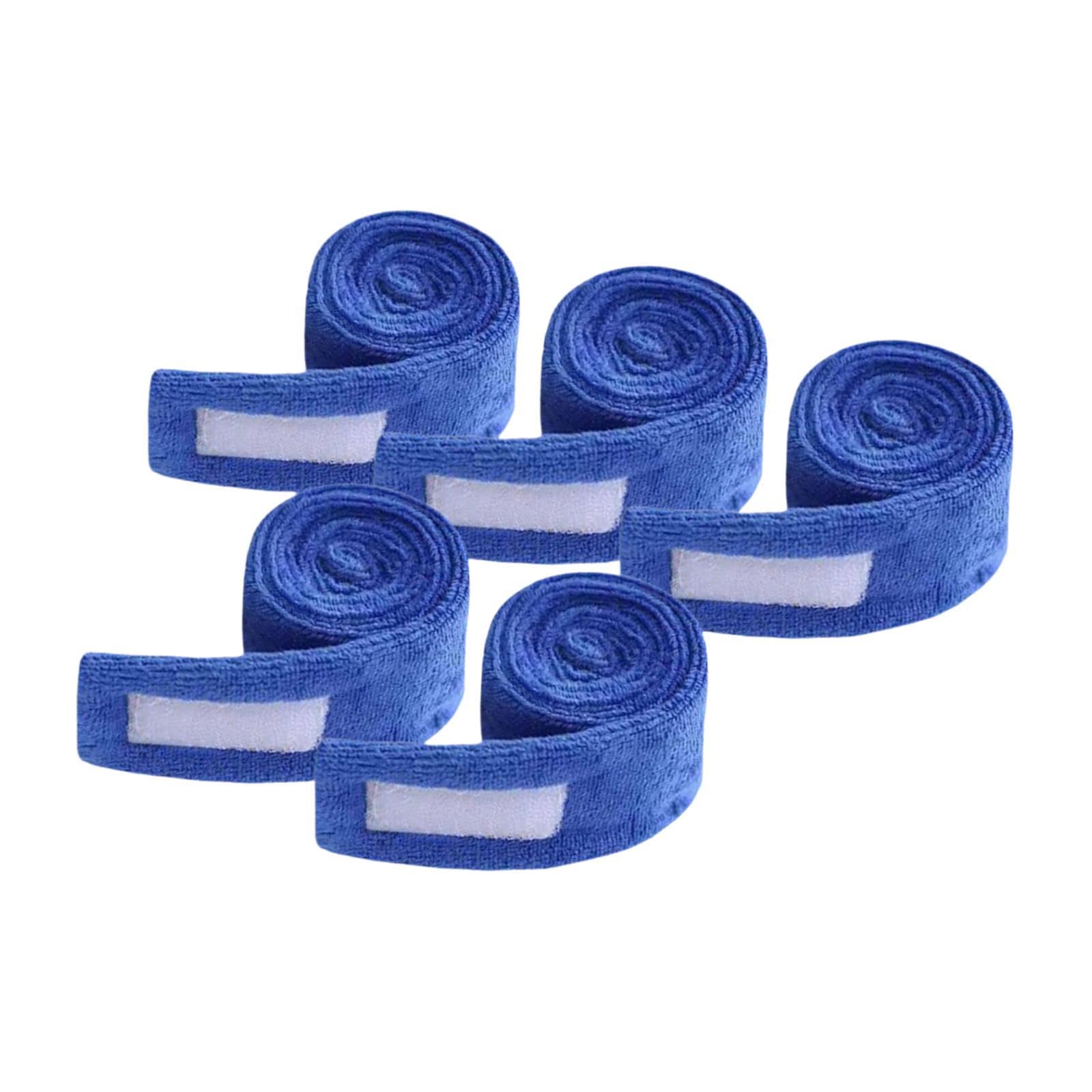 Enakshi 5Pcs Washing Face Headband Soft Makeup Headband For Yoga Washing Face Shower Blue|Health & Beauty | Hair Care & Styling 