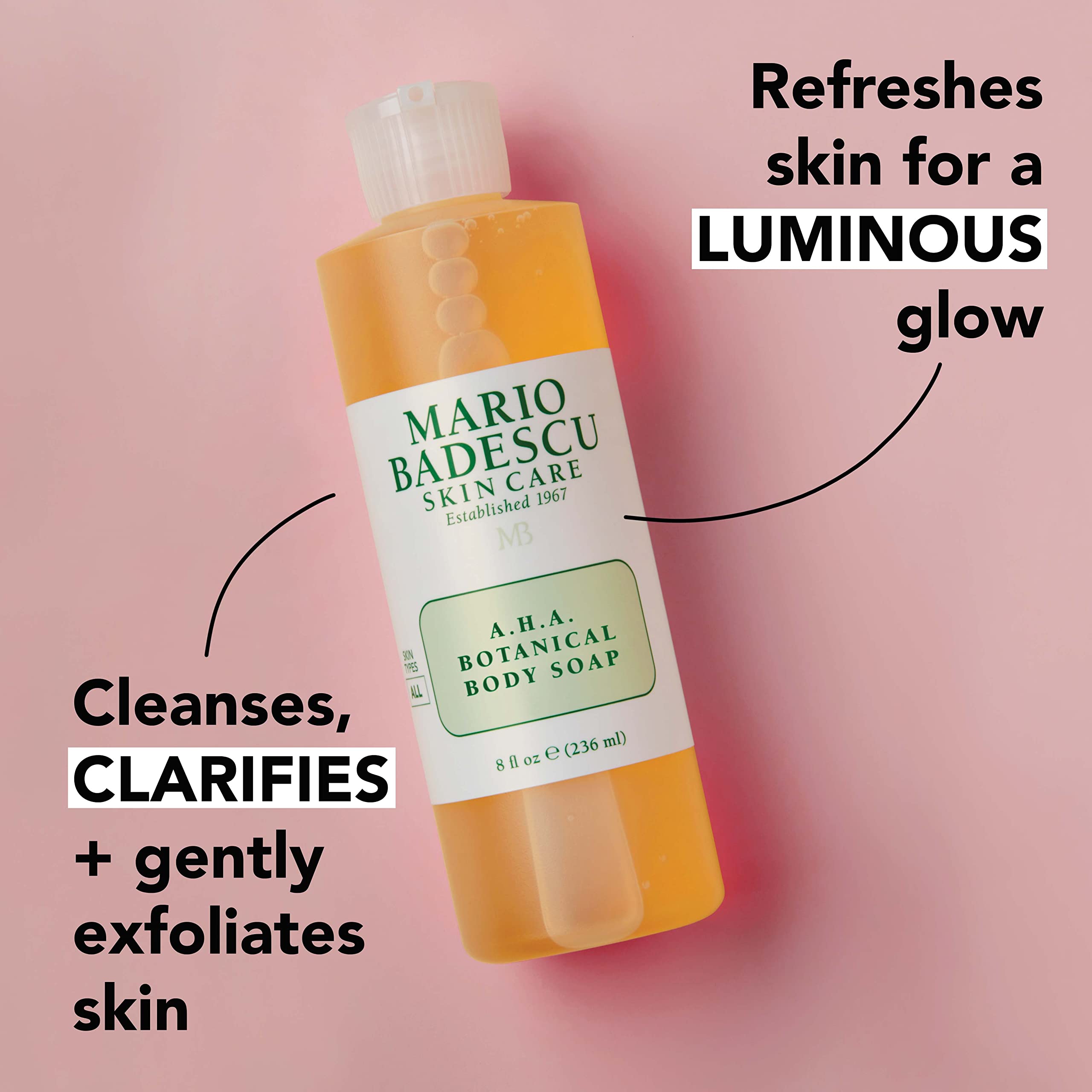 Mario Badescu A.H.A. Botanical Body Soap, 8 Oz