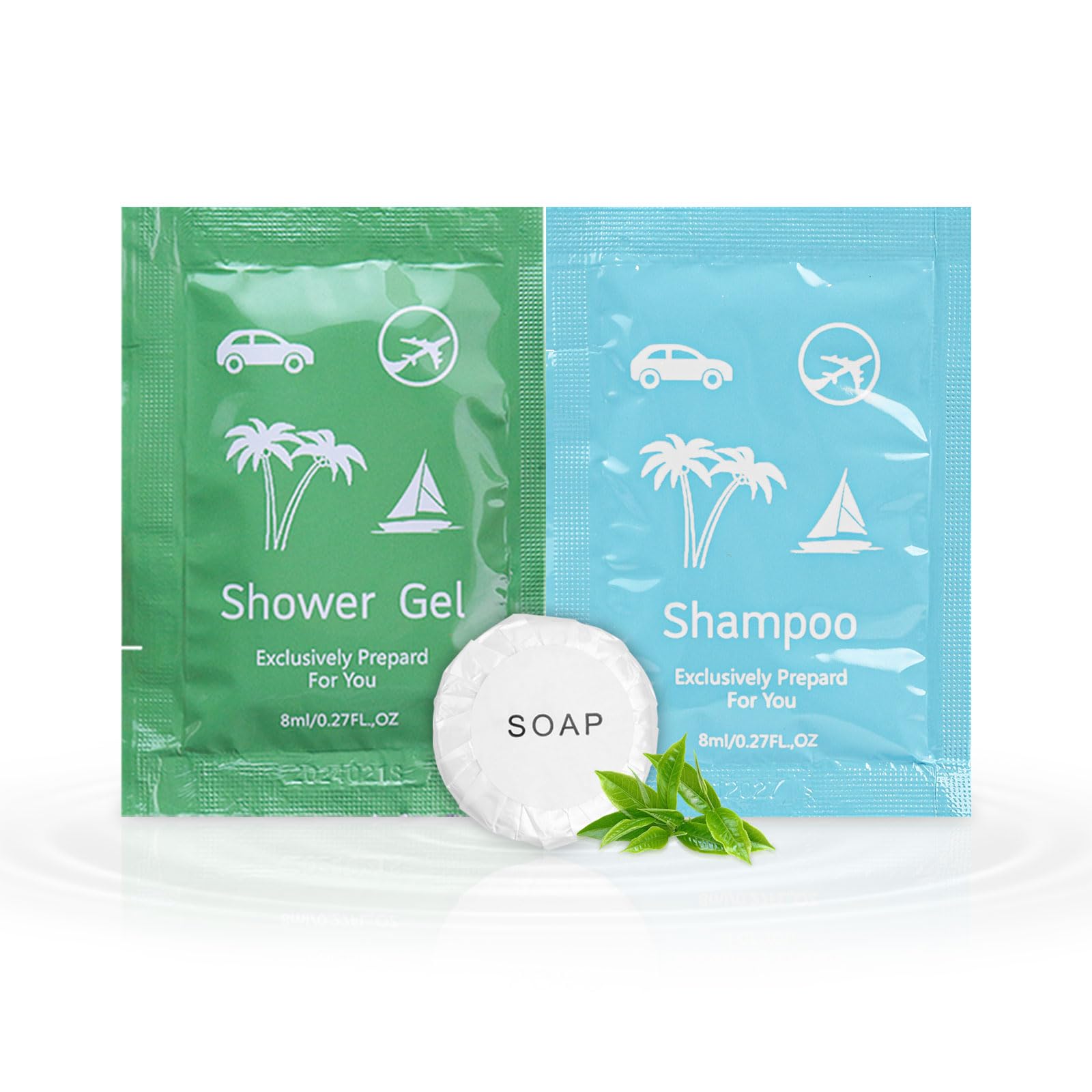 Travel Size Soap and Shampoo,Travel Size Body Wash and Shampoo Bulk 0.28fl Oz,Travel Size Shower Gel Set,Shampoo Bulk Travel Siz