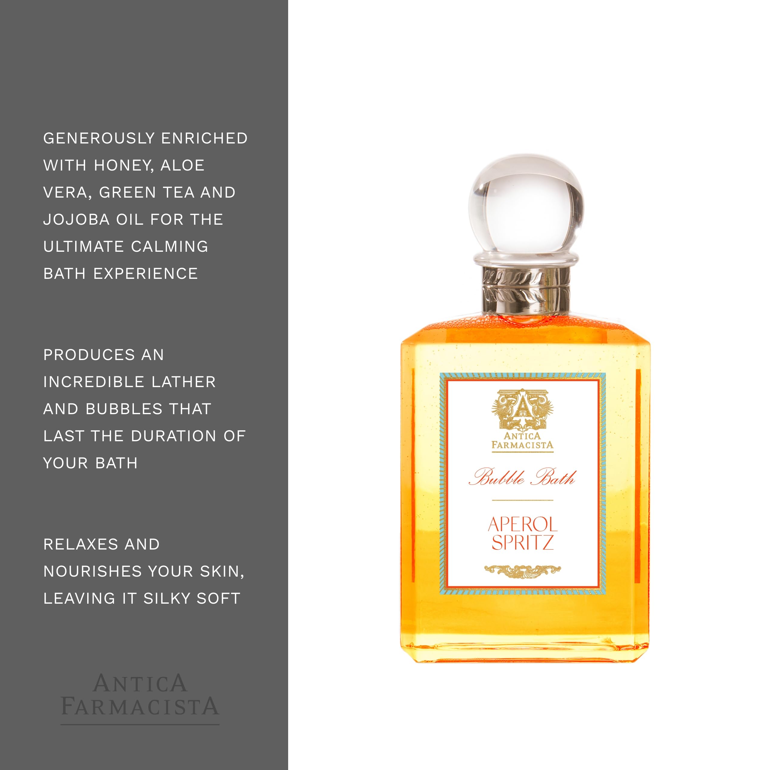 Antica Farmacista Aperol Spritz Bubble Bath, 15.8 Fl Oz