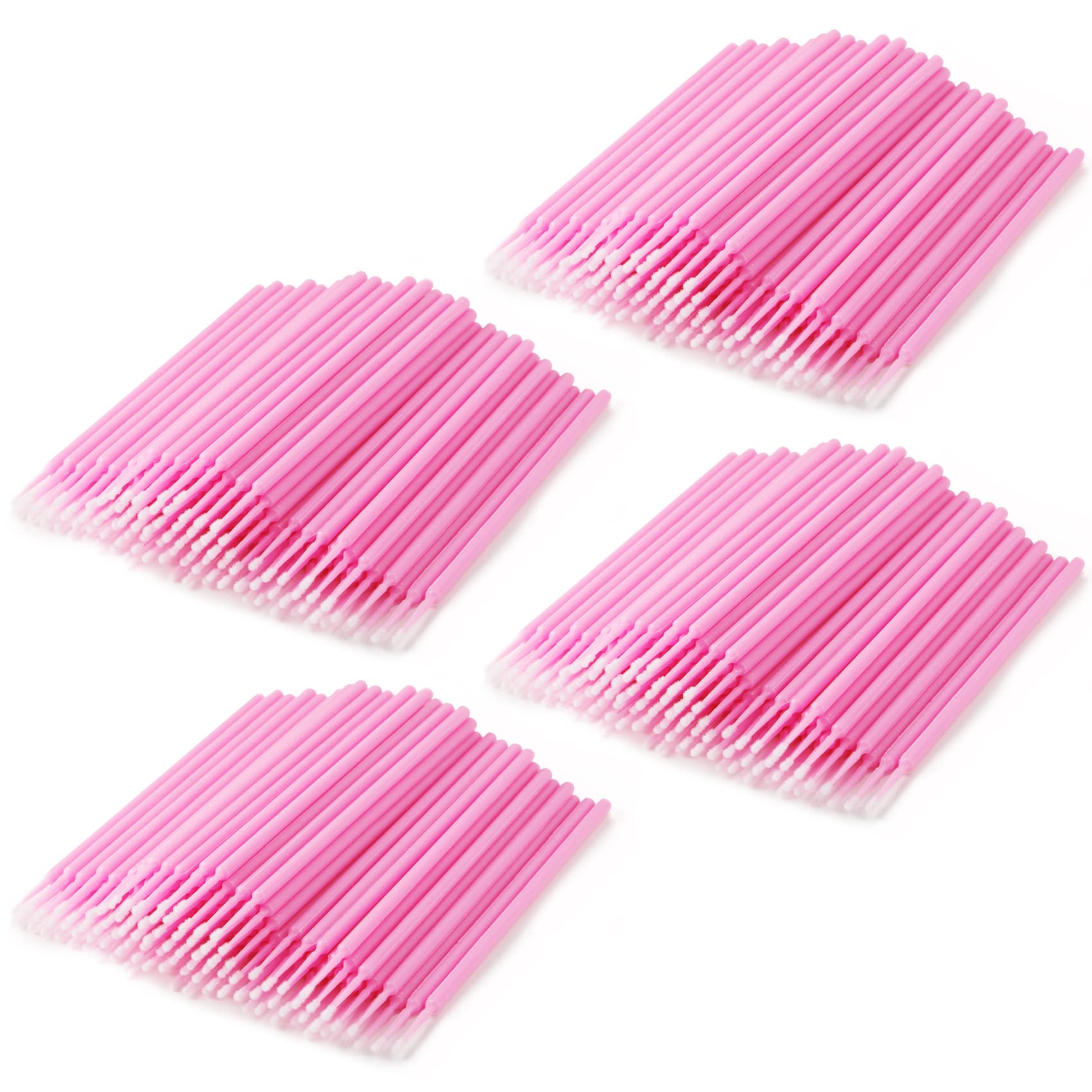 400 PCS Disposable Micro Applicator Brush, Annhua Latisse Application Micro swabs Eyelash Extension Brushes for Eyelashes Extens
