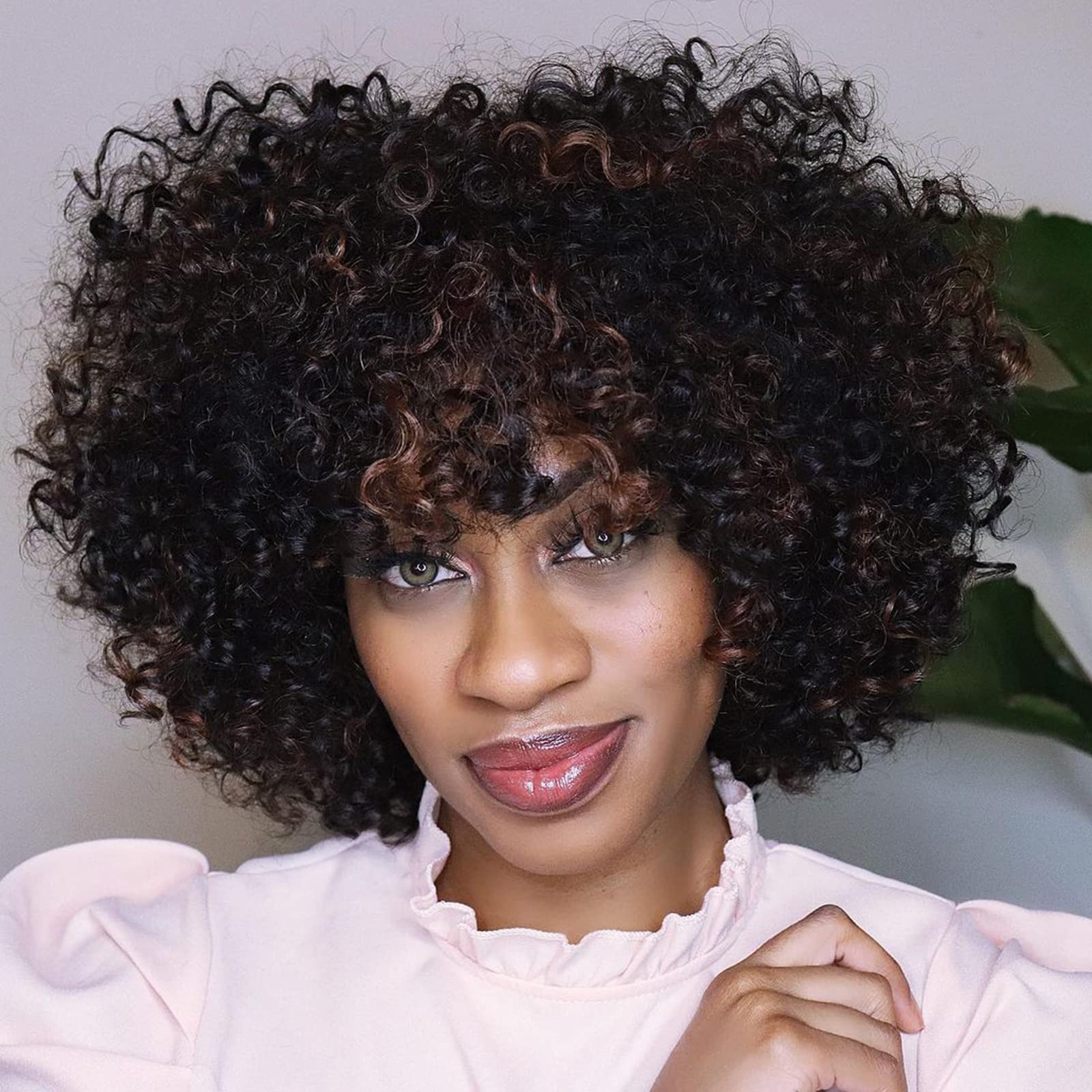Toyotress Beach Curl Crochet Hair - 10 Inch 8 Packs Natural Black Ocean Wave Crochet Hair, Short Curly Water Wave Deep Twist For