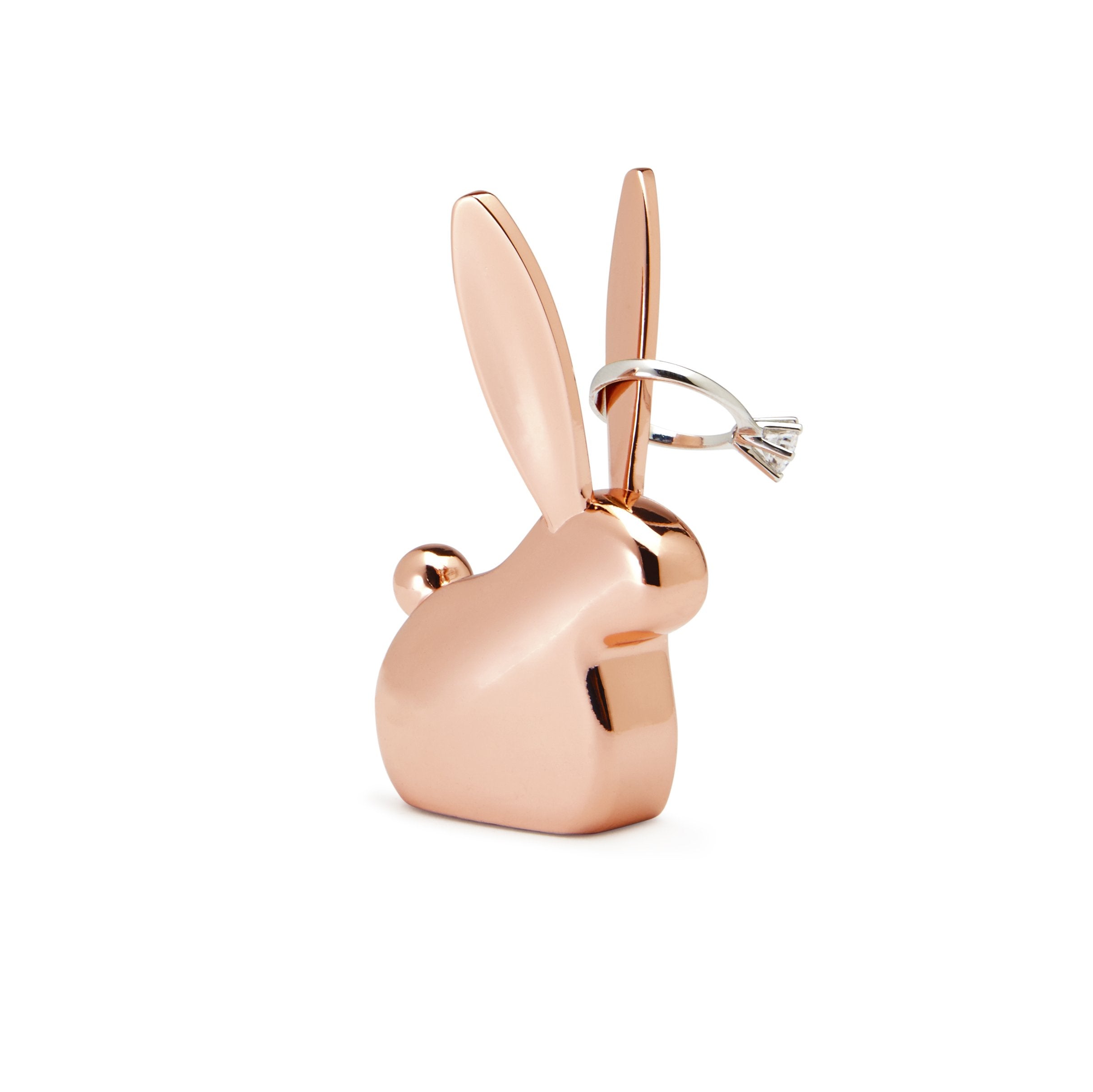 Umbra Anigram Bunny Ring Holder for Jewelry, Copper