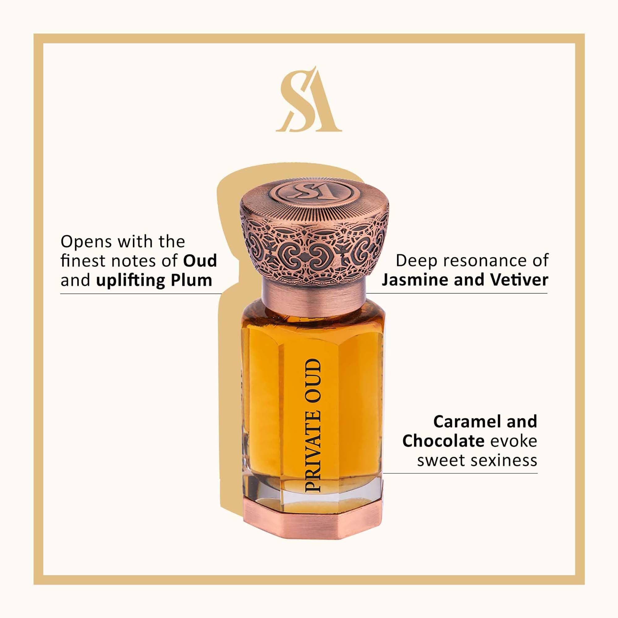 Swiss Arabian Private Oud - Luxury Products From Dubai - Long Lasting, Addictive Personal Perfume Oil Fragrance - A Seductive Si