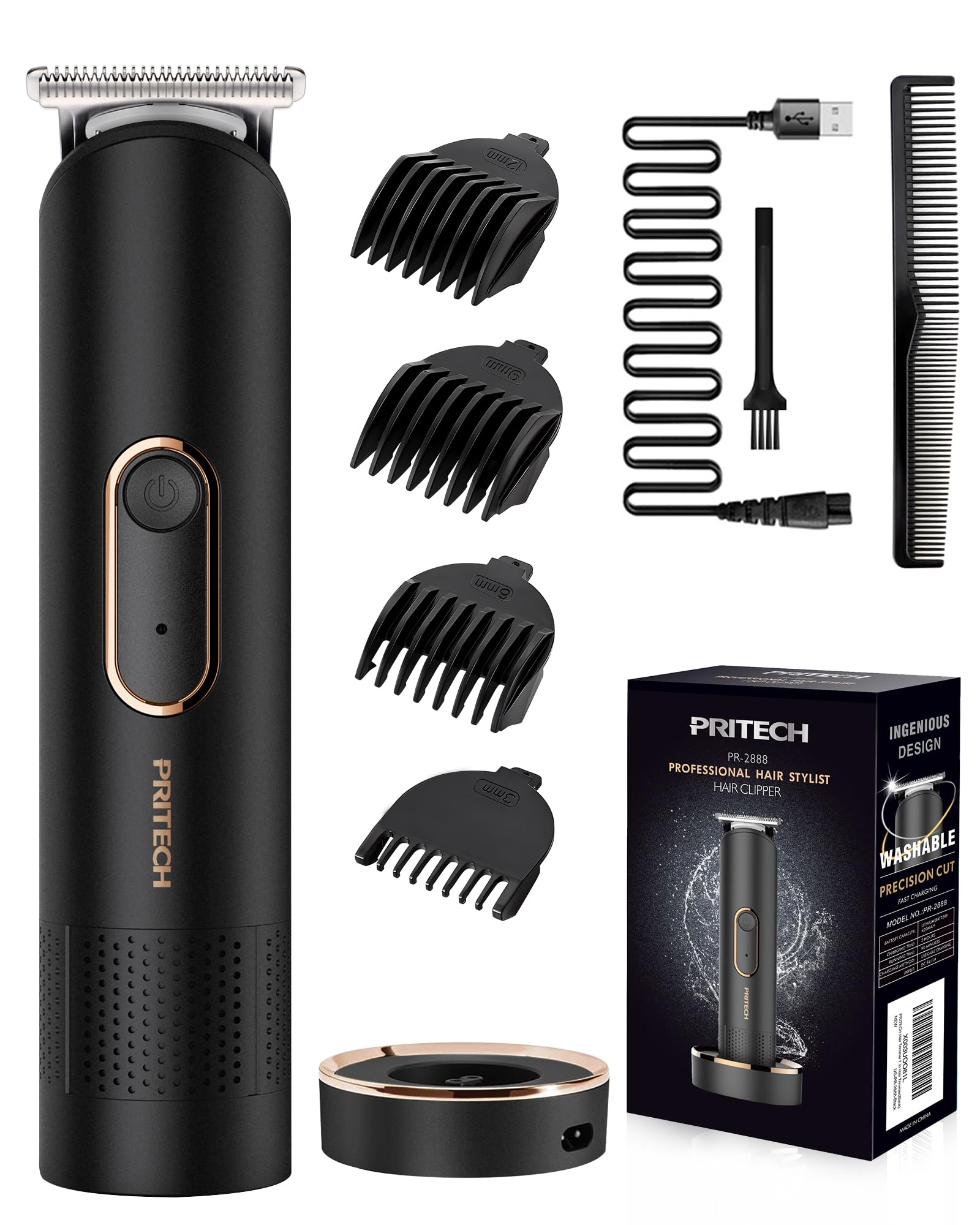 ?????????????? Manscape Trimmer For Men, Beard Trimmer For Men, Rechargeable Shavers For Men, Electric Razor For Men, Cordless H