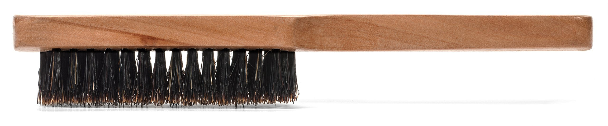 GranNaturals Boar Bristle Hair Brush - Wooden Club Style for Men, Ideal for Fine to Thick Hair - Brown, 1 Count