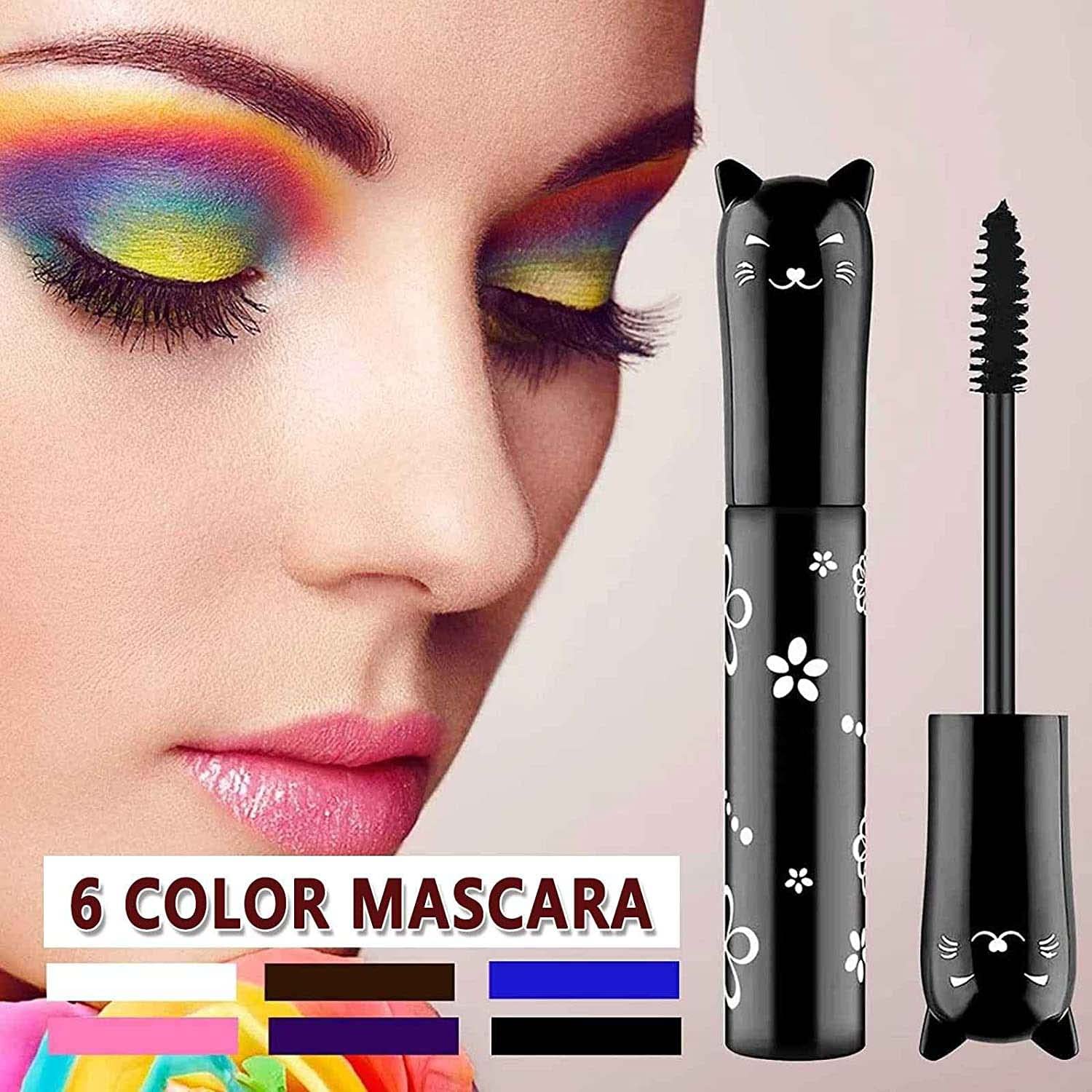 Black Mascara Waterproof Natural Hypoallergenic Colored Eyes Makeup Best Benefit Volumizing Lengthening Curling Defining Washabl