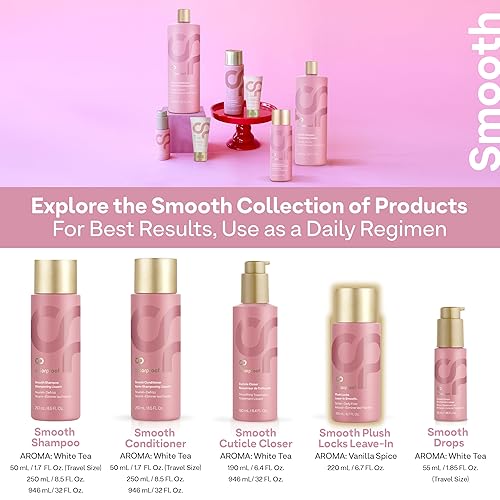 Colorproof Evolved Color Care Plush Locks Leave-In Smooth, Anti- Frizz Smoothing Lotion, Protects & Reduces Blow Dry Time, Contr