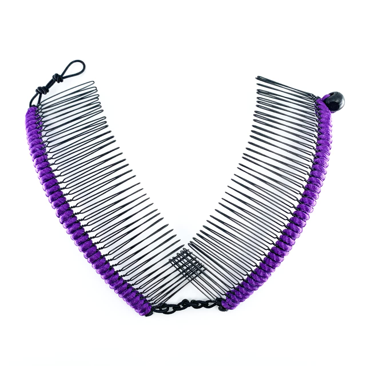 Stretch Banana Clip By Hairzing - Double Comb For Thick, Curly, Kinky Hair - Put Your Hair Up In Seconds W/No Damage, Creases, O