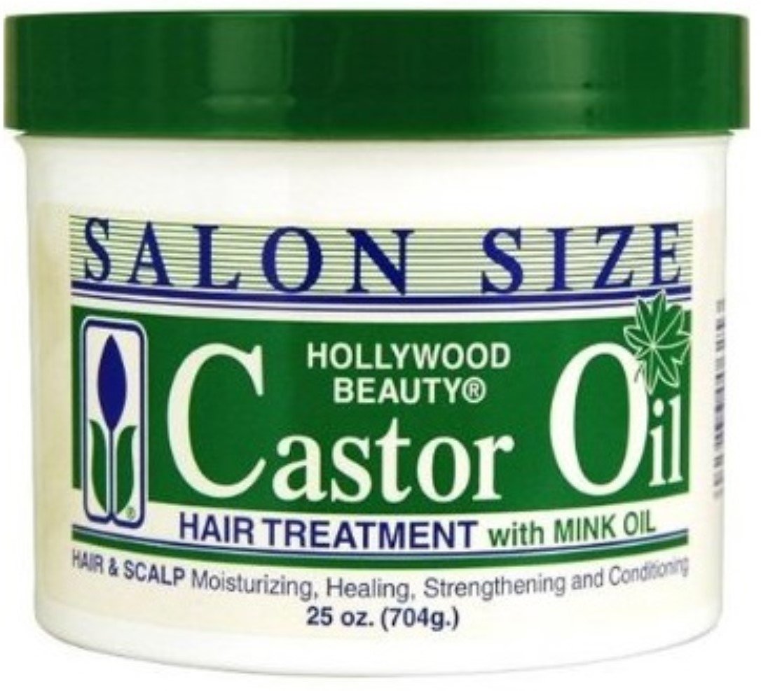 Hollywood Beauty Castor Oil Hair Treatment with Mink Oil, 25 Ounce
