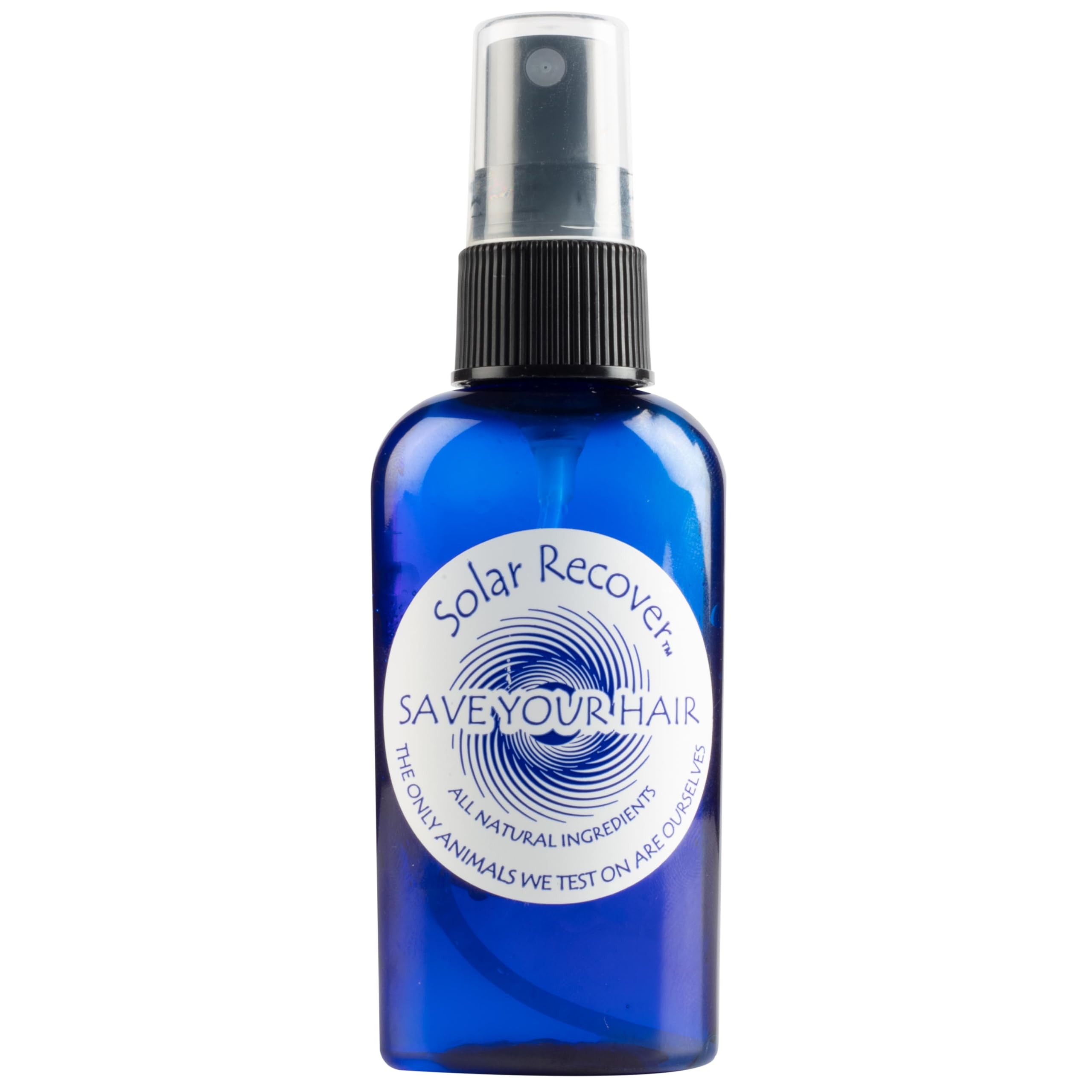 Solar Recover Detangler Spray & Leave In Conditioner Travel Size (2 Ounce) - Moisturizing Frizz Control Hair Care for Dry & Dama