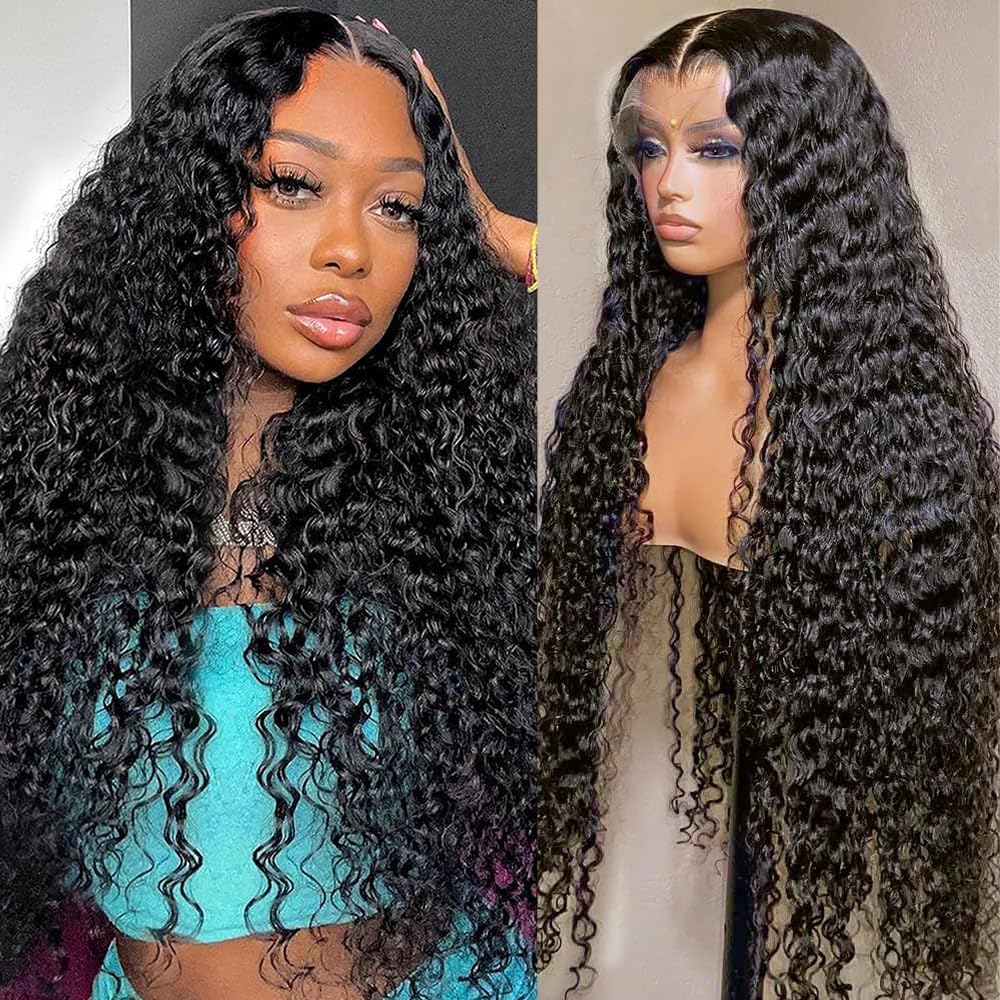 Water Wave Lace Front Wigs Human Hair Hd Wet And Wavy Lace Front Wigs Human Hair Glueless Water Wave Human Hair Wig For Black Wo