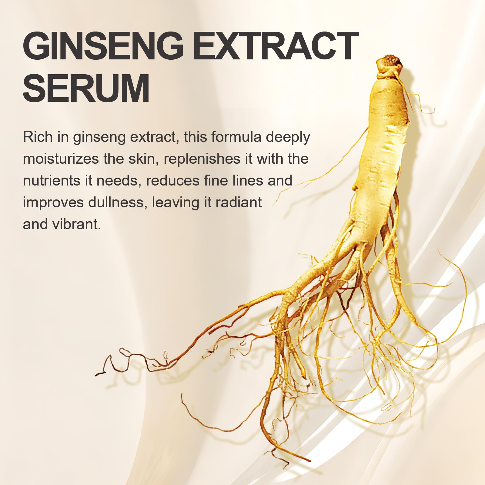 Ginseng Extract Liquid,Ginseng Polypeptide Anti-Ageing Essence,Ginseng Extract Anti-Wrinkle Original Serum Oil,Korean Red Ginsen
