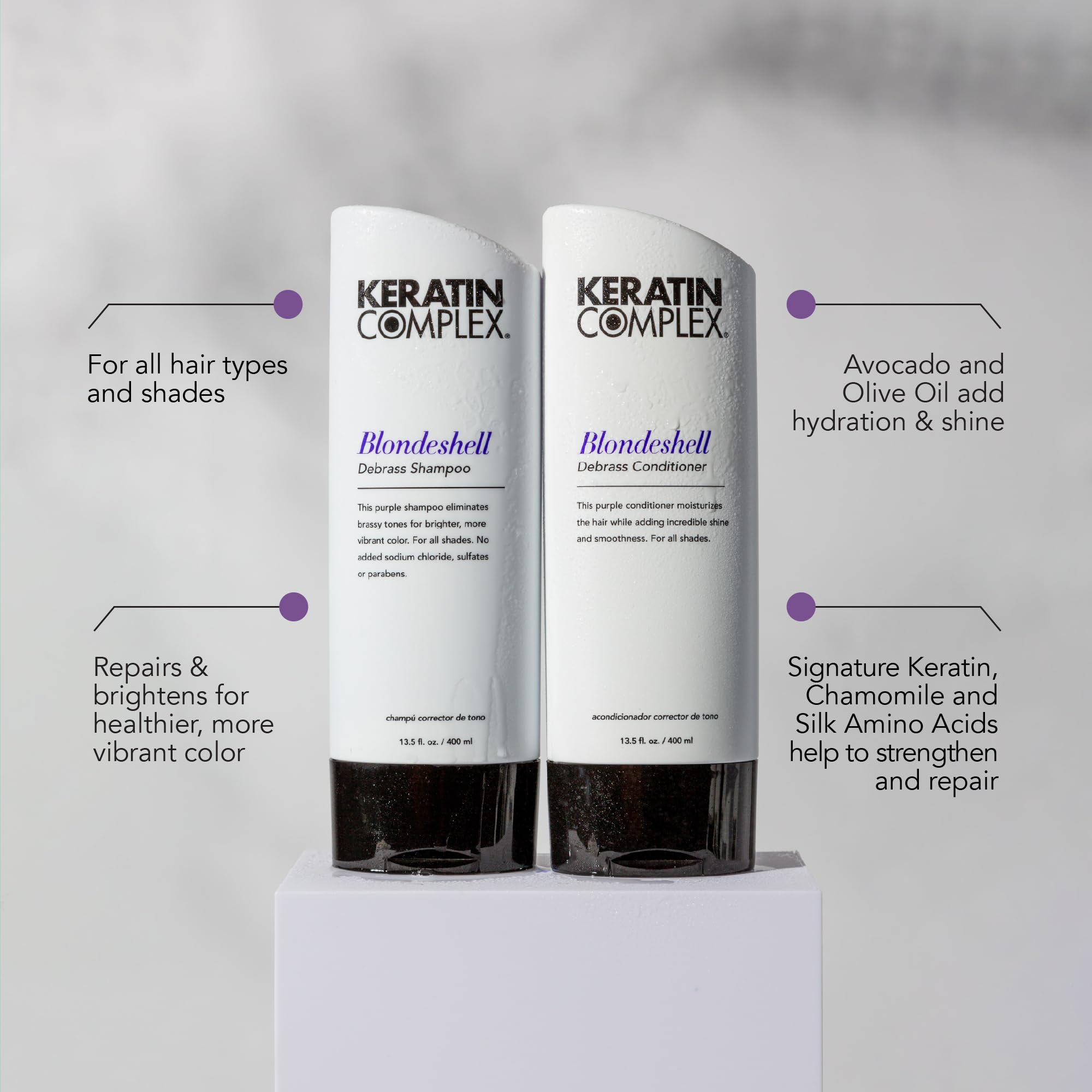 Keratin Complex Blondeshell Debrass Conditioner (33.8 oz.)
