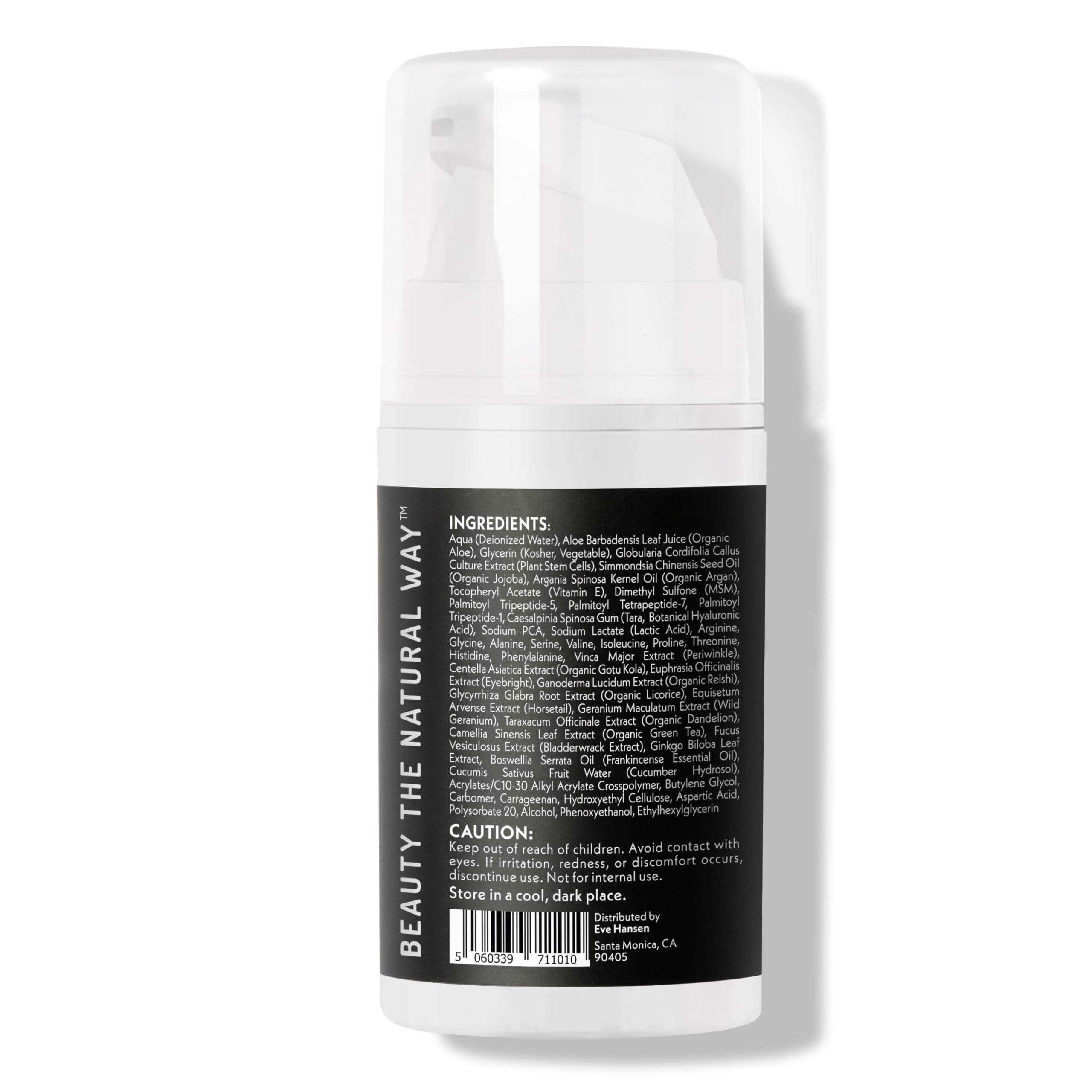 Eve Hansen Anti-Aging Eye Gel with Peptides | Under-Eye Cream With Plant Stem Cells, Hyaluronic Acid, Vitamin E | Cruelty-Free,