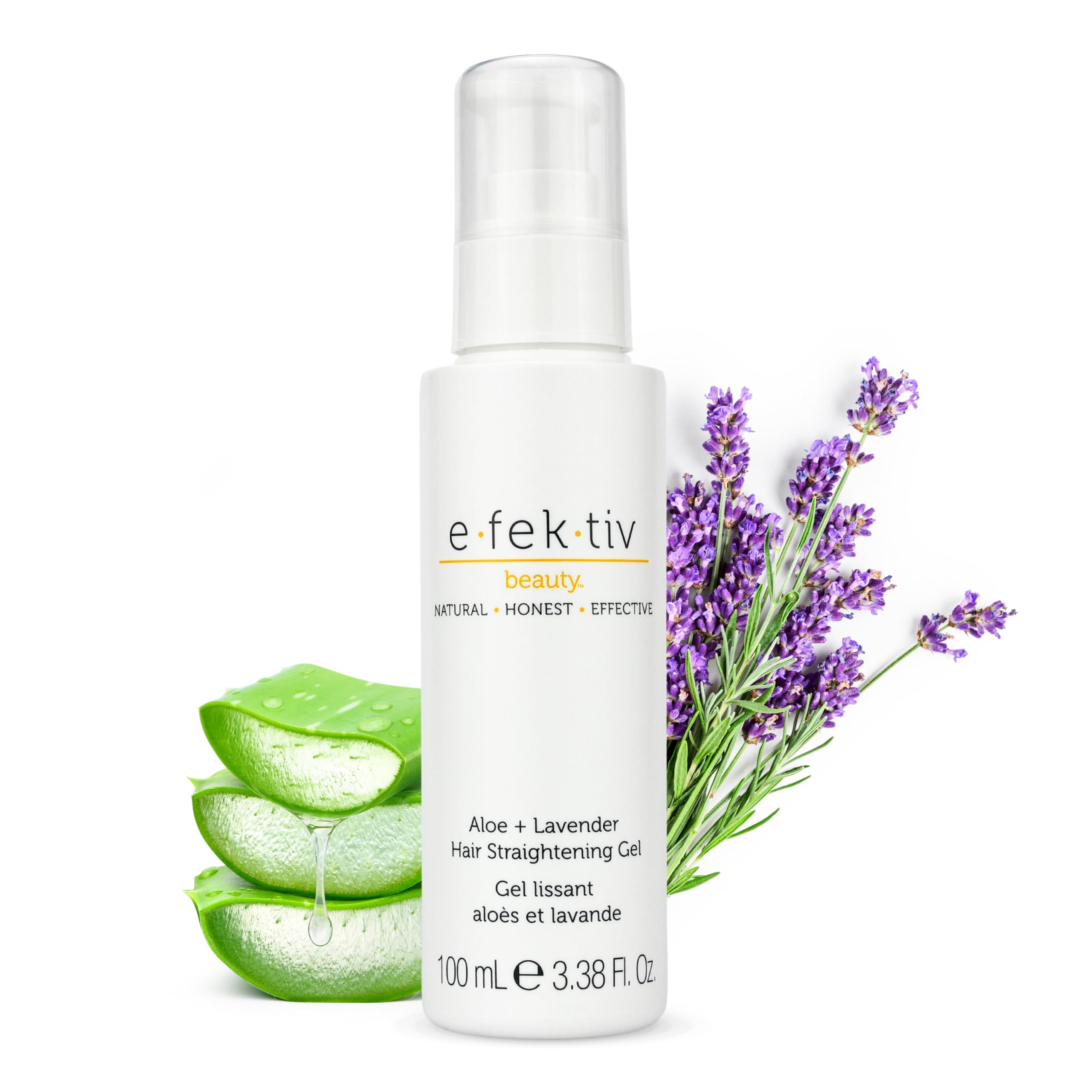 Aloe Plus Lavender Hair Straightening Gel By E.Fek.Tiv For Unisex - 3.38 Oz Gel