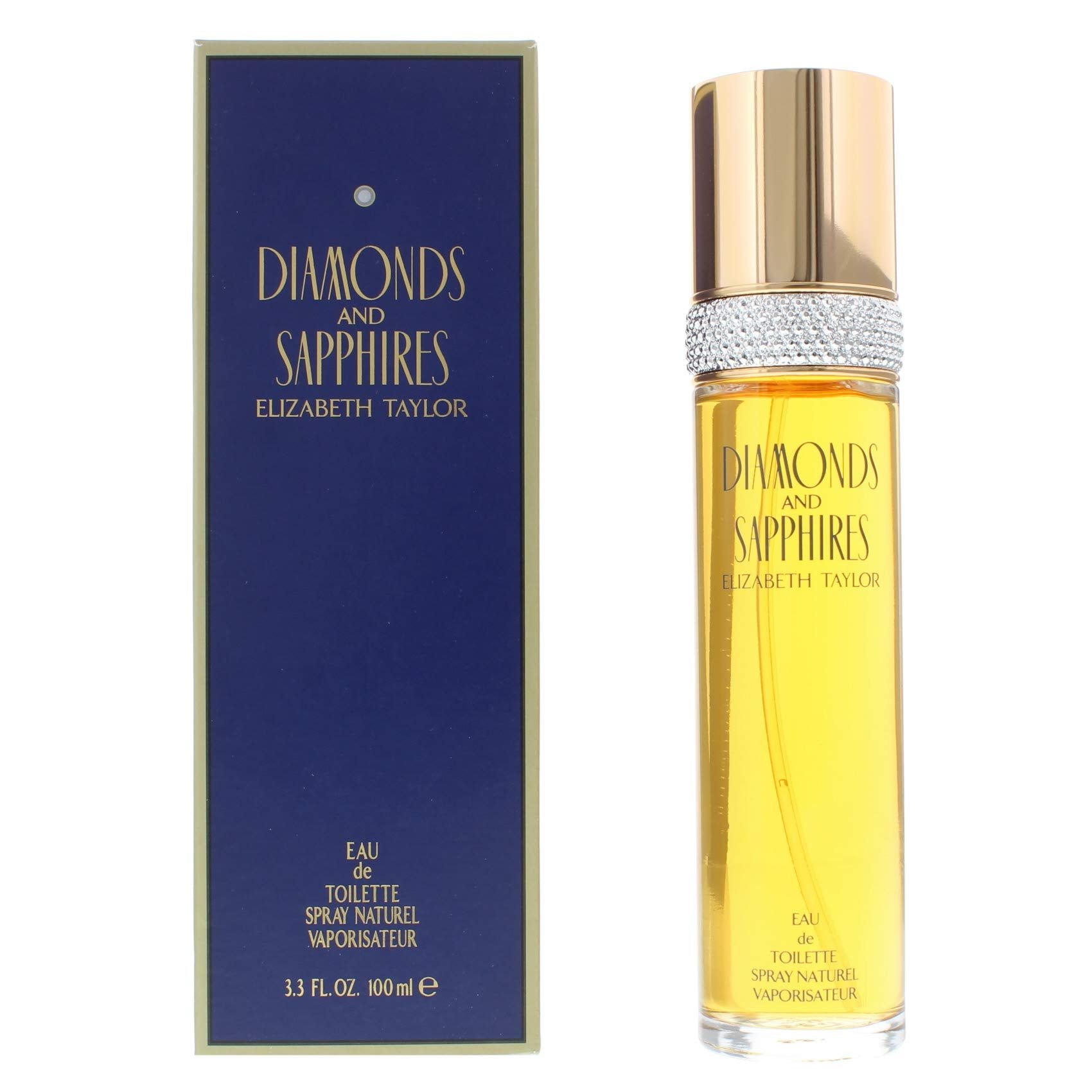 Elizabeth Taylor (Elk2H) Diamonds & Sapphires Eau De Toilette Spray For Women By Elizabeth Taylor - 3Oz/ 100 Ml, 3Fl Oz