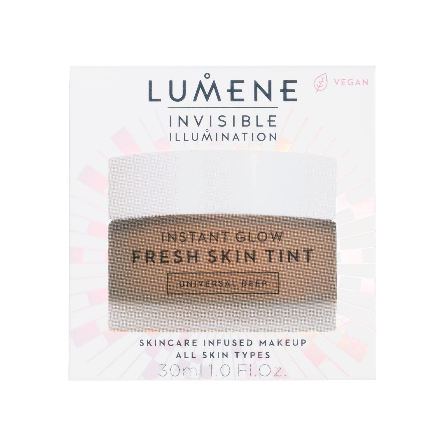 Lumene Invisible Illumination [Kaunis] Instant Glow Skin Tint - Buildable Skin Tint Foundation with a Natural, Radiant Finish -
