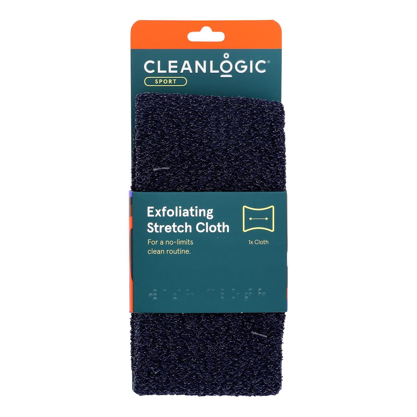 Clean Logic Detox Charcoal Purifying Stretch Wash Cloth
