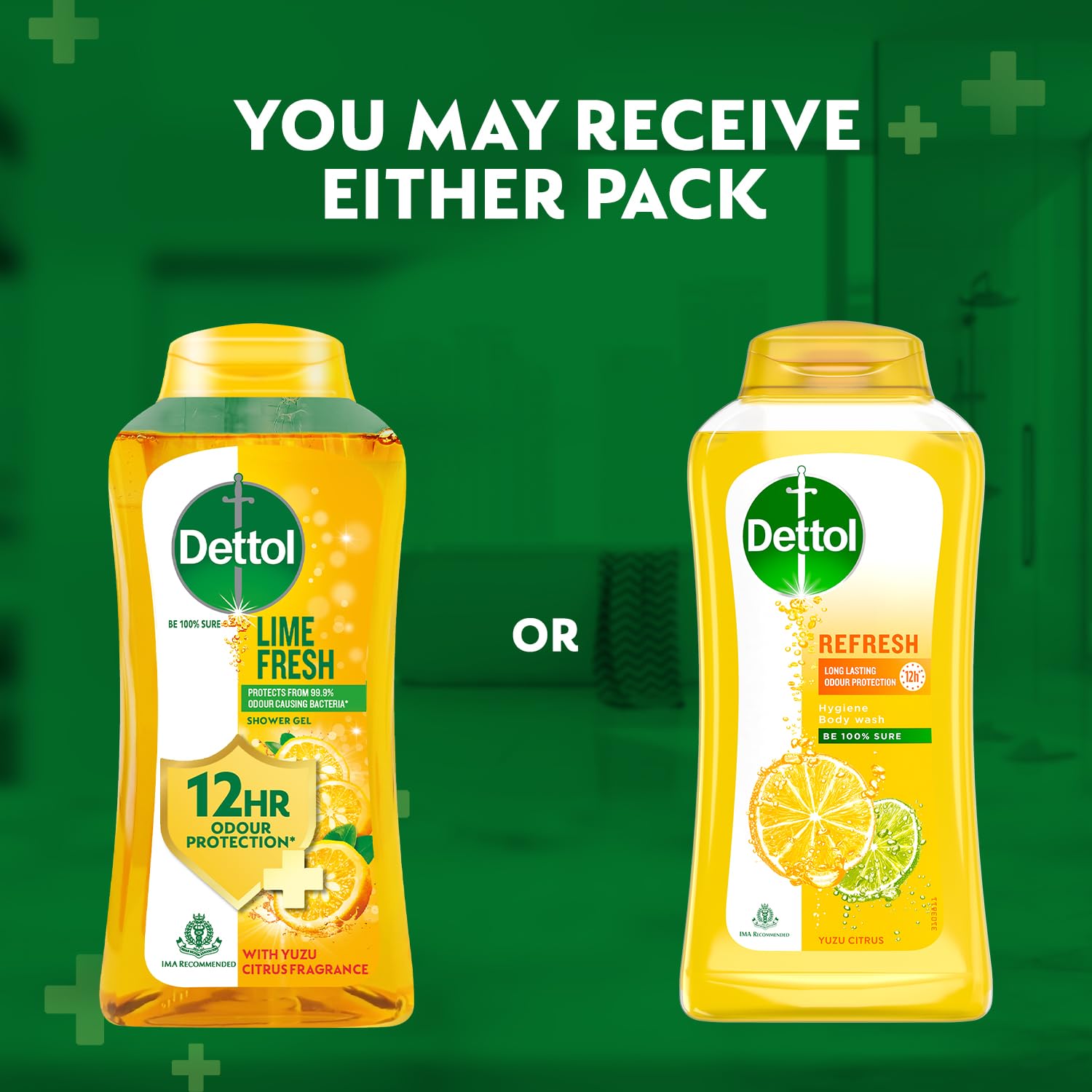 Dettol Body Wash & Shower Gel, Refresh - 250ml (8.45 Fl Oz) - Model 3104222