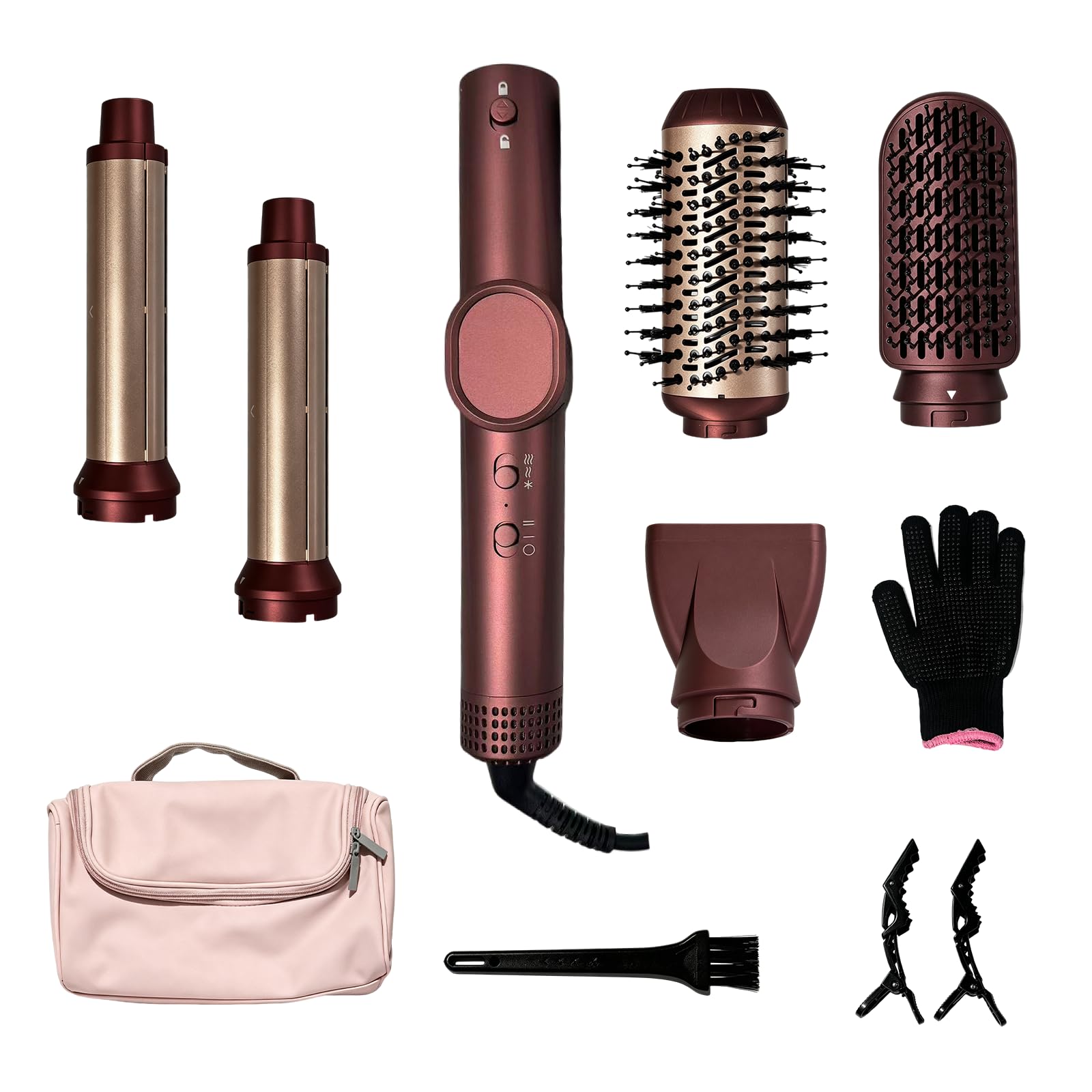 5 in 1 Blow Dryer Brush, 110,000 RPM High Speed Hair Dryer Brush