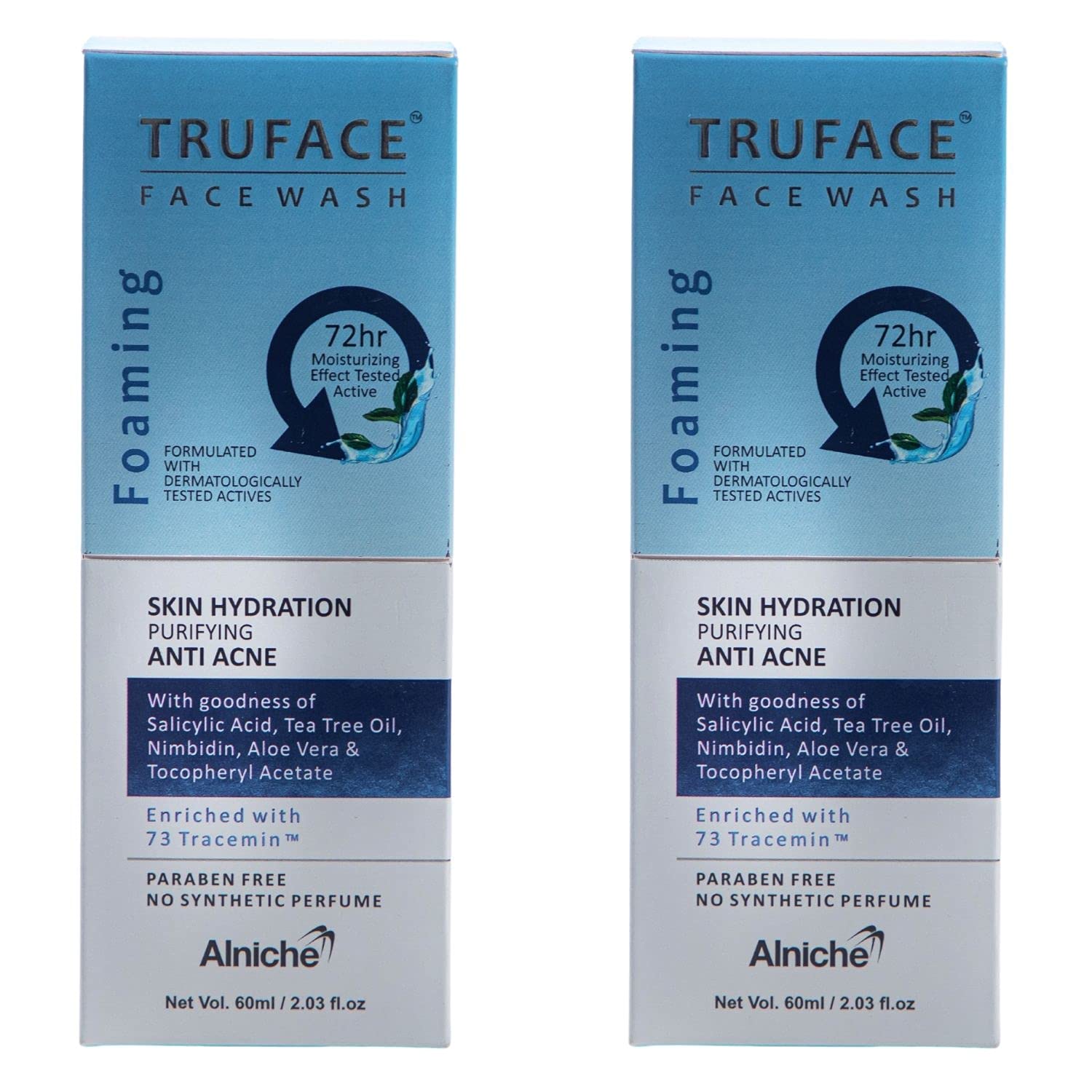 Alniche Truface Face Foaming Face Wash For Skin Hydration Purifying Anti Acne Face Wash For Women & Men All Skin Types Face Wash