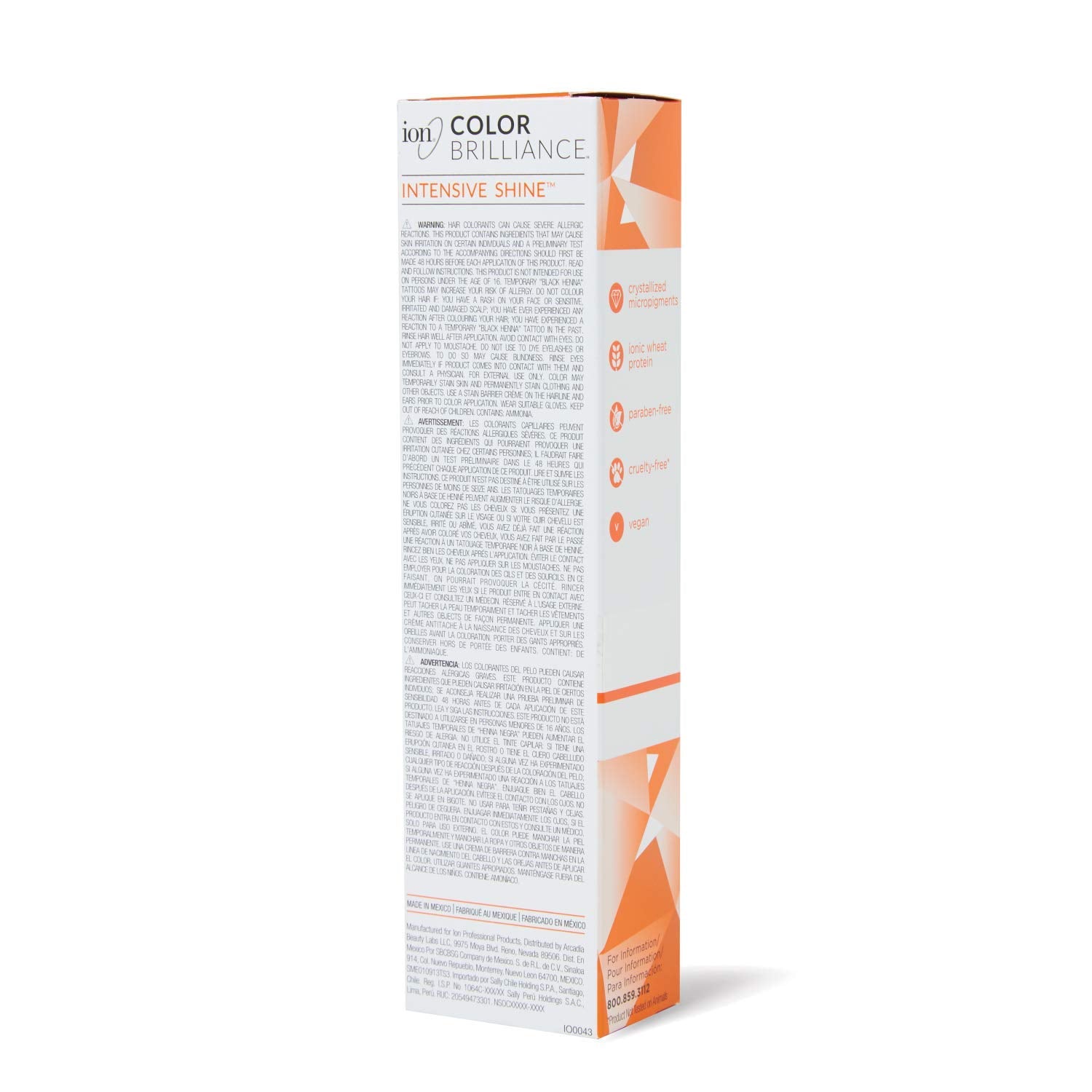 Ion True Tones For Dark Hair Permanent Crme Hair Color Copper Copper