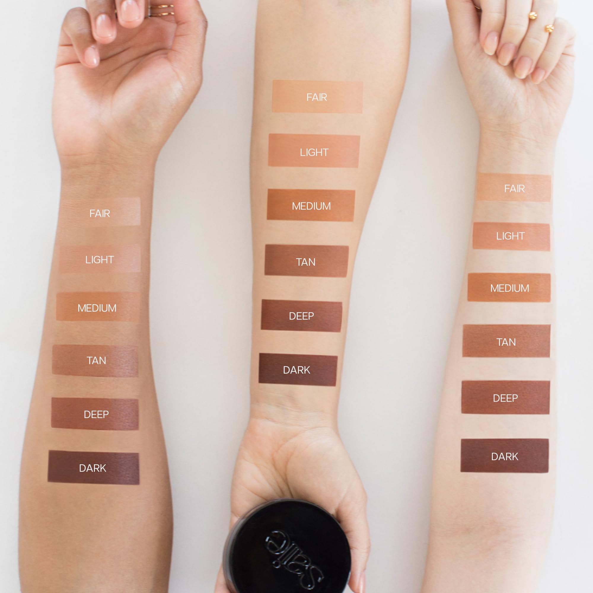 Saie Sun Melt Bronzer - Buildable Cream-Balm Bronzer For Face Sculpting - Cream Contour With Velvet Finish - Fair Bronze (1 Oz)